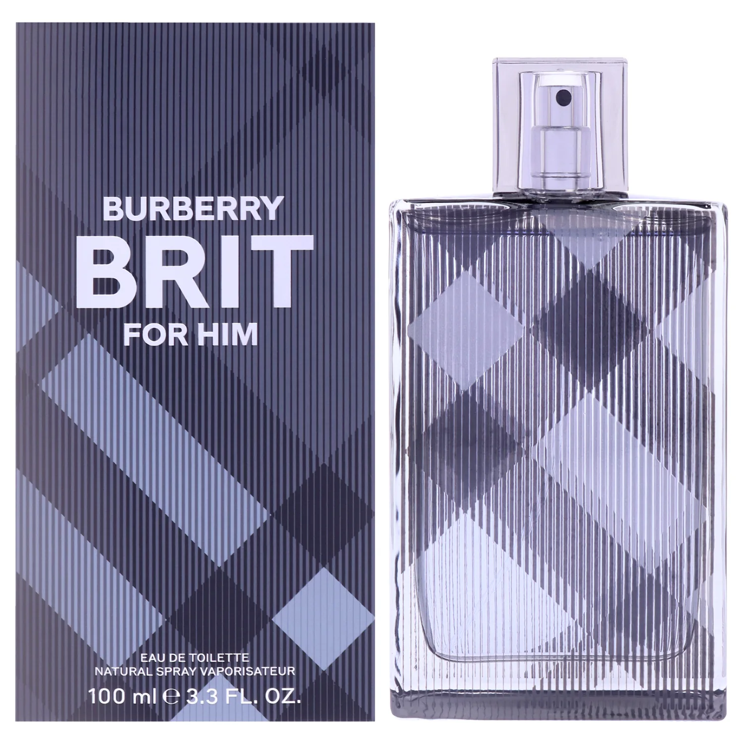 Burberry Brit eau de toilette spray for men, 3.4 Ounce