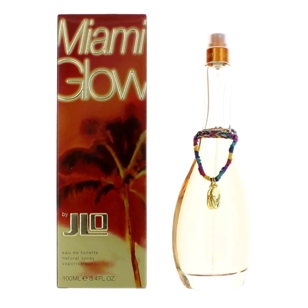 Jennifer Lopez Miami Glow Eau De Toilette Spray 3.3 Oz / 100 Ml for Women
