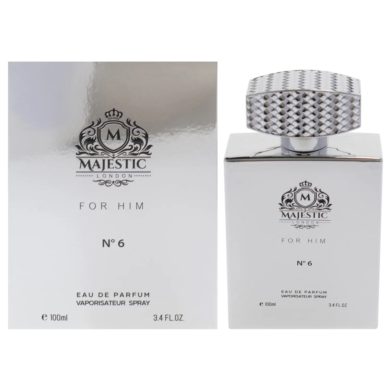 Fine Perfumery Majestic No 6 Eau de Parfum 100ml / 3.4 oz for Men