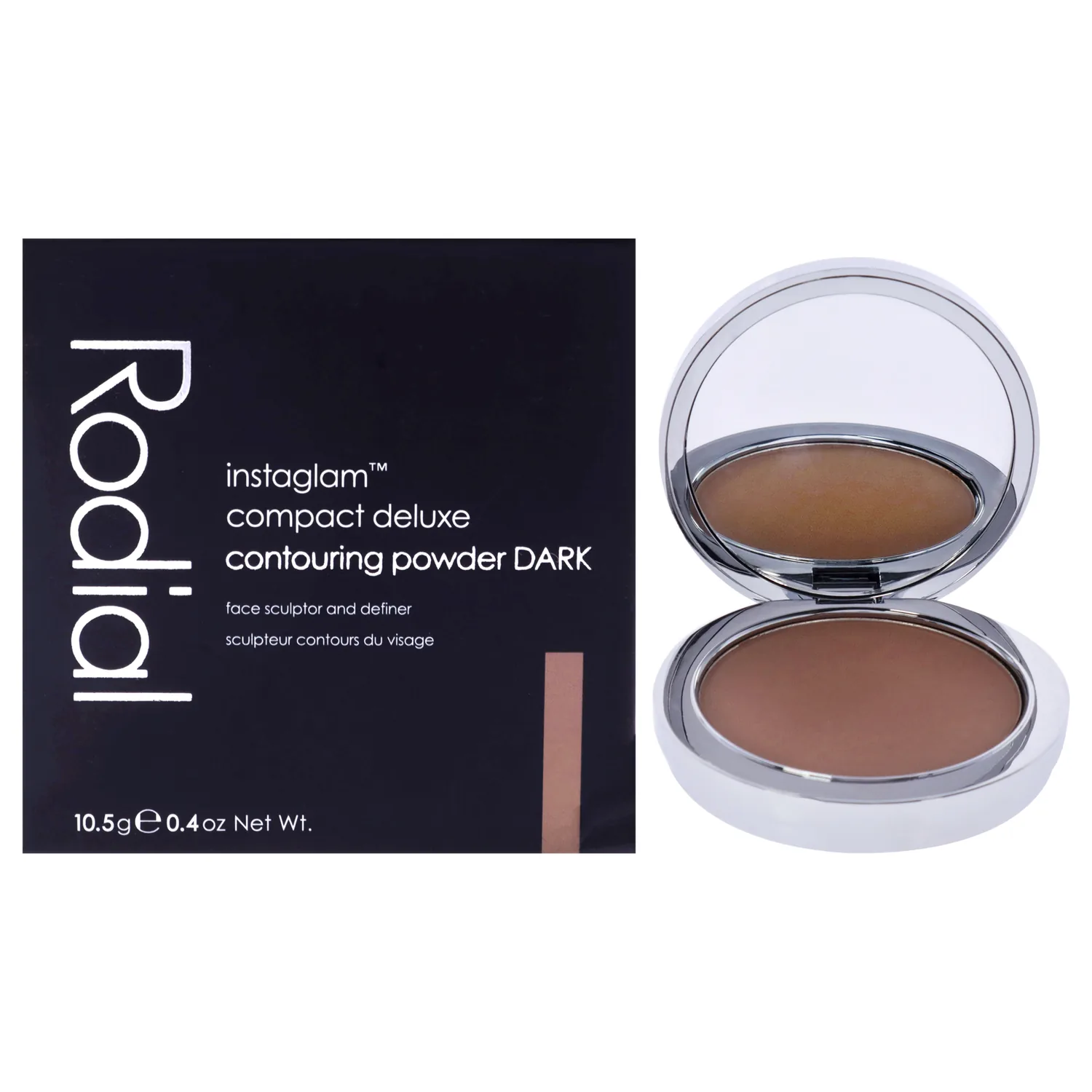 Rodial Instaglam Compact Deluxe Contouring Powder - 04 Dark 0.4 oz