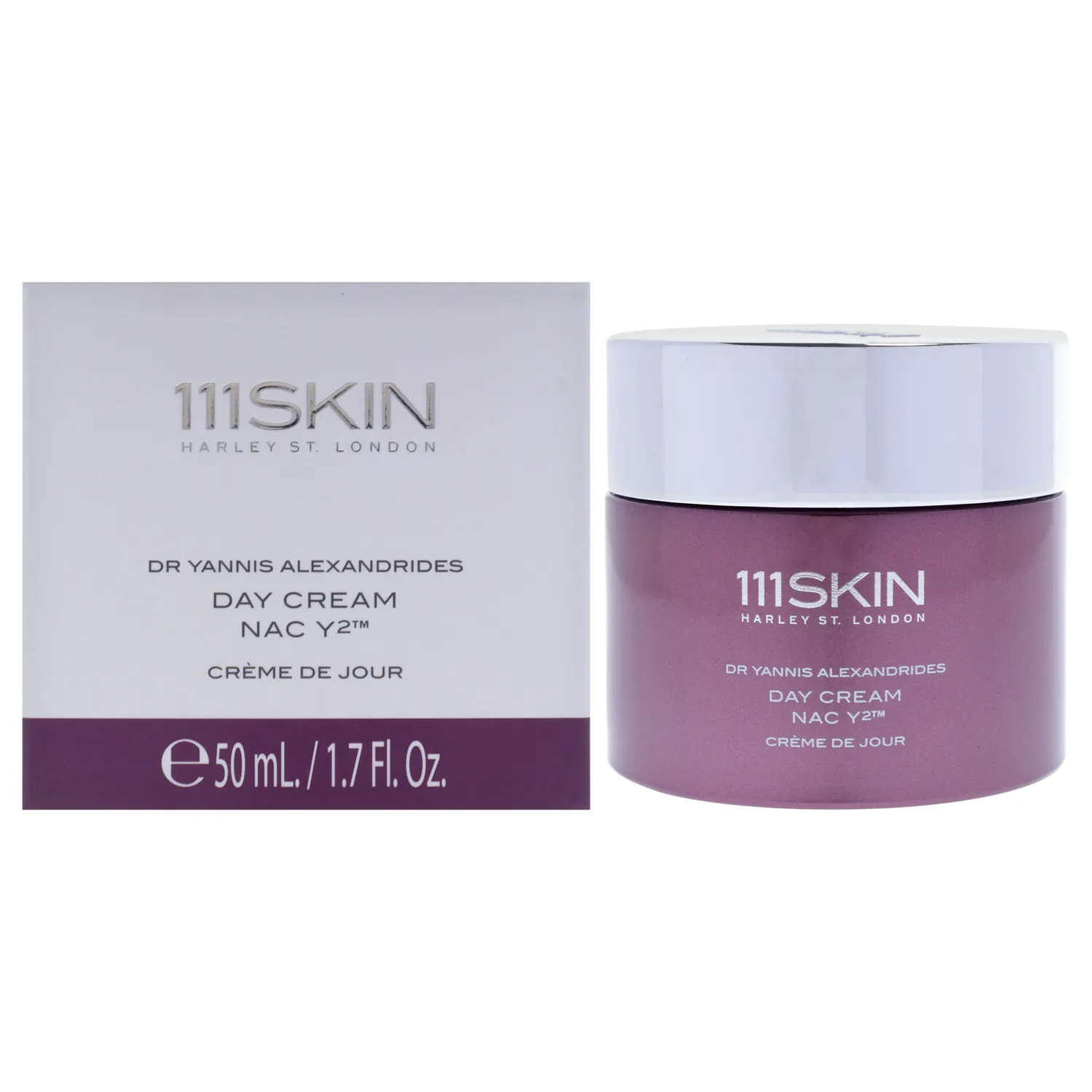 111SKIN Repair Day Cream Light NAC Y2 – Lightweight Hydrating Moisturizer with Hyaluronic Acid – Reduces Redness & Fine Lines – Firming Face Cream for Smooth, Radiant Skin, 1.69 fl oz