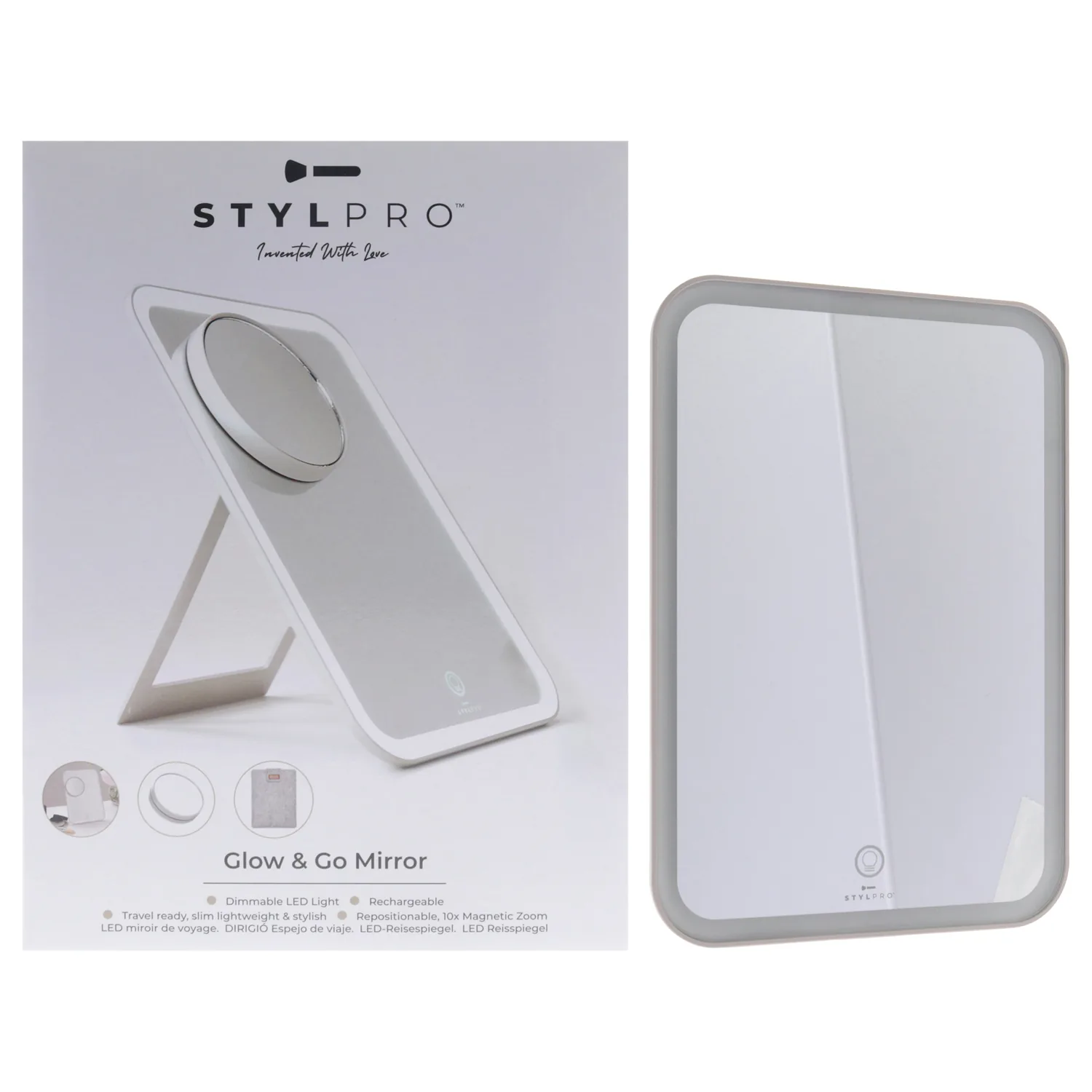 Stylideas Glow and Go Travel Mirror