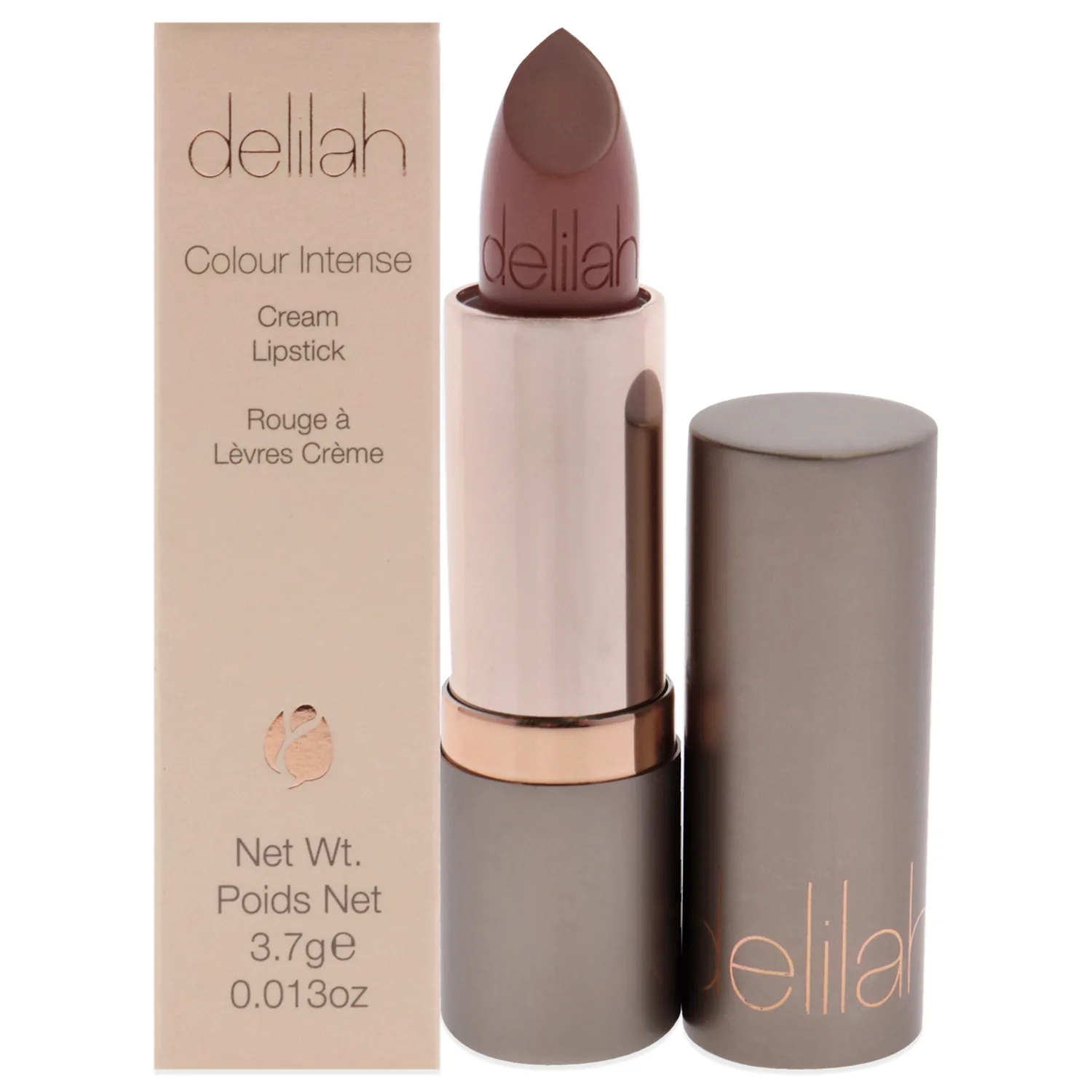 Delilah - Colour Intense Cream Lipstick - Whisper - Rich Pigmented - Long Lasting, Hydrating, Velvety Creamy Lipstick For Women - Silky Matte Finish - Infused with Vitamin E - Vegan - 3.7g / 0.13 Oz