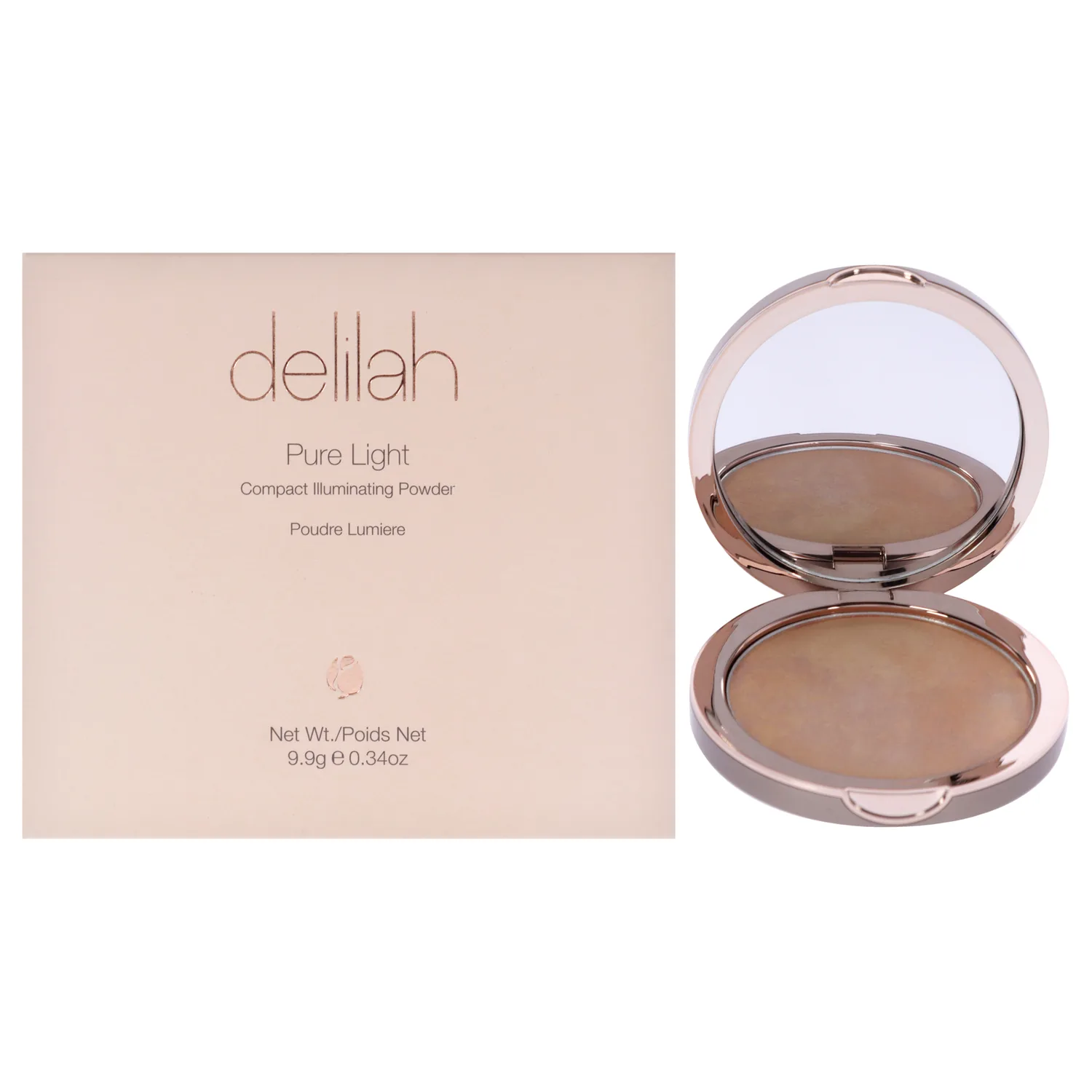 Delilah Pure Light Compact Illuminating Powder Aura 0.34 oz