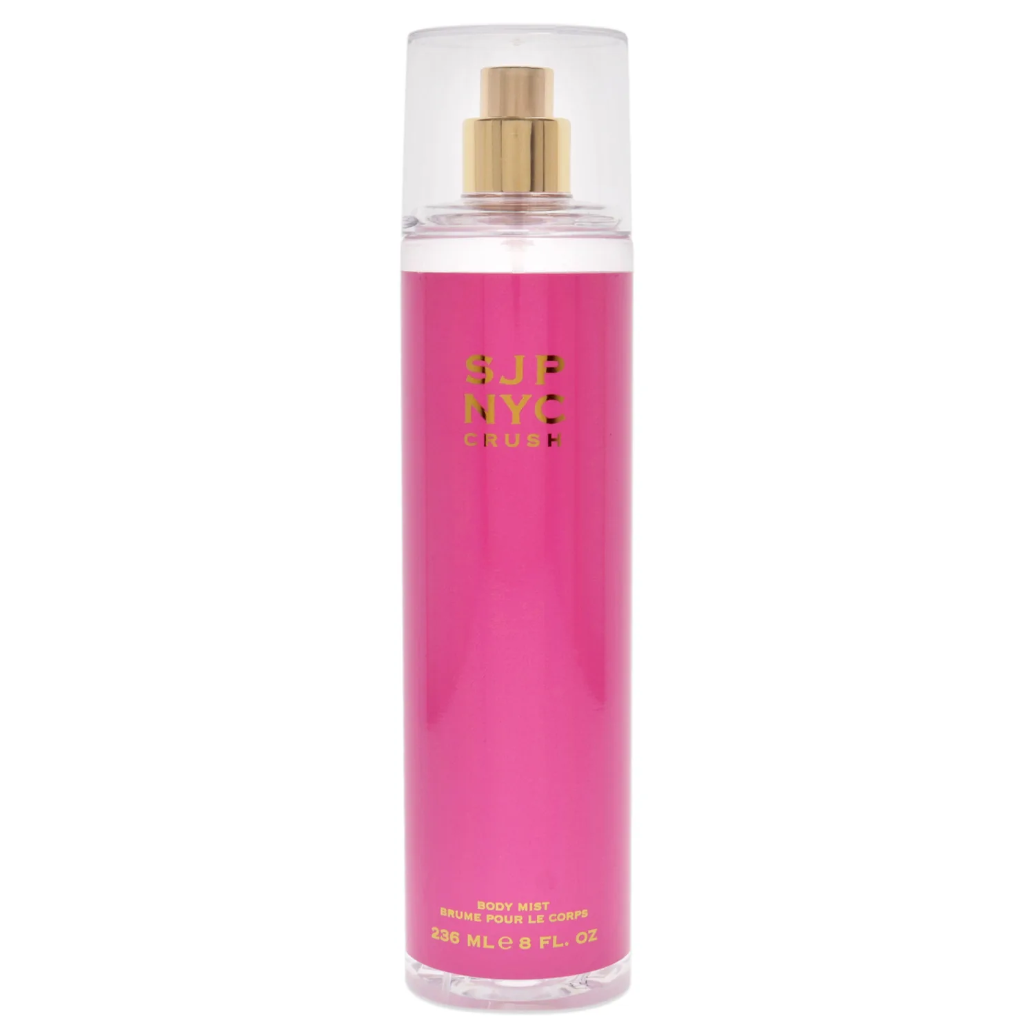 SJP NYC Crush Body Mist For Women - Clean, Romantic, Ultra-Feminine Fragrance - Fruity-Floral Notes Of Coconut And White Flowers - Sweet, Unforgettable Finish - 8 Oz