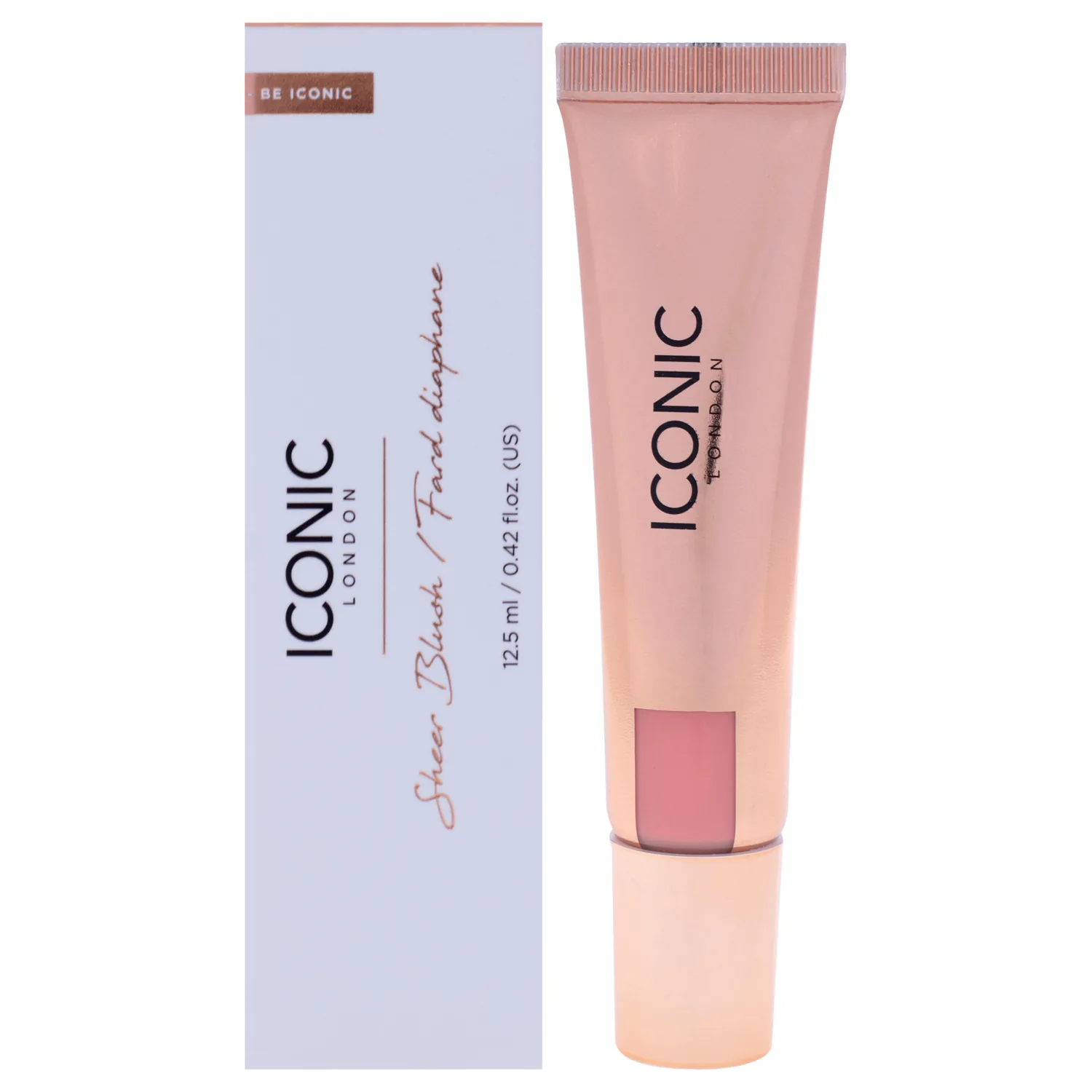 Iconic London Sheer Blush Cheeky Coral 0.42 oz