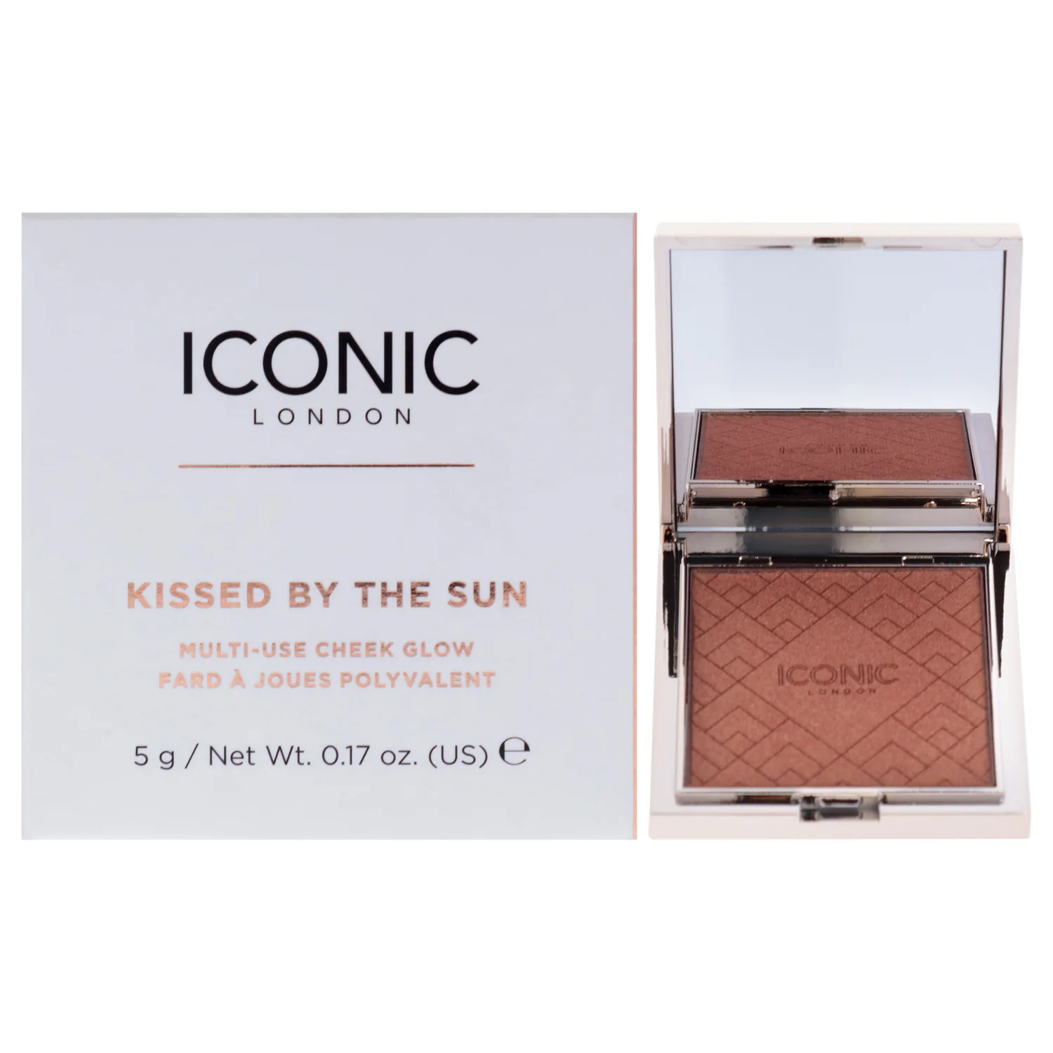 Iconic London Kissed by the Sun - Date Night Blush, Bronzer & Highlighter 0.17 oz