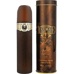 Cuba Gold Sprecial Edition Eau De Toilette Spray for Men 3.4 Ounce