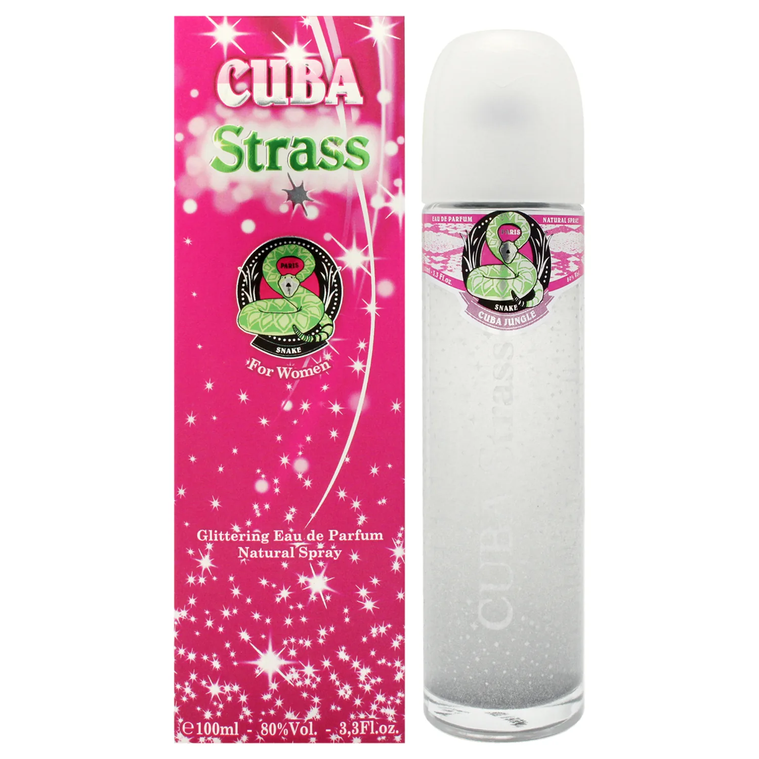 Cuba Strass Snake Eau de Parfum 100ml / 3.3 oz for Women