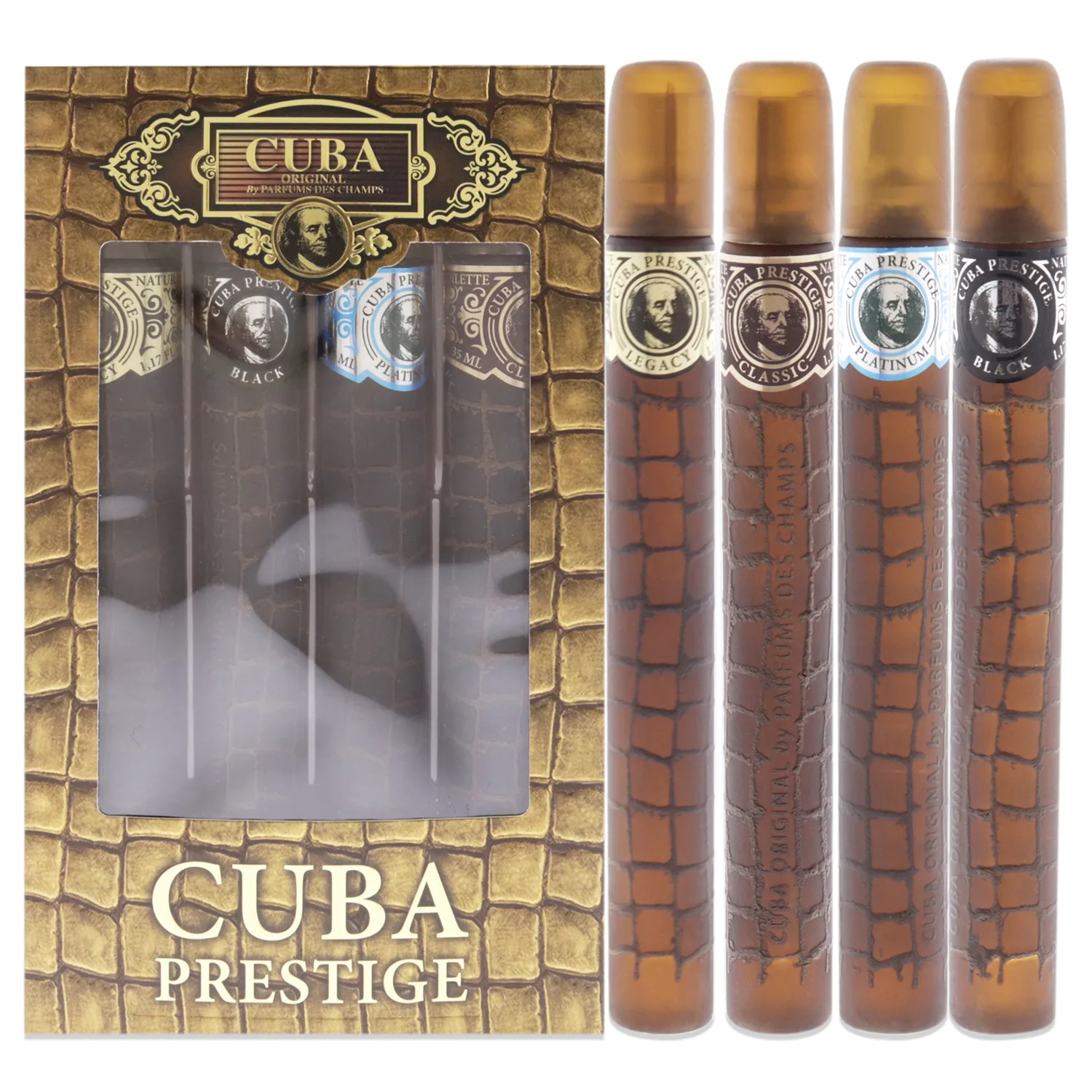 Cuba Prestige Gift Set 35ml / 1.17 oz / 4 pc for Men
