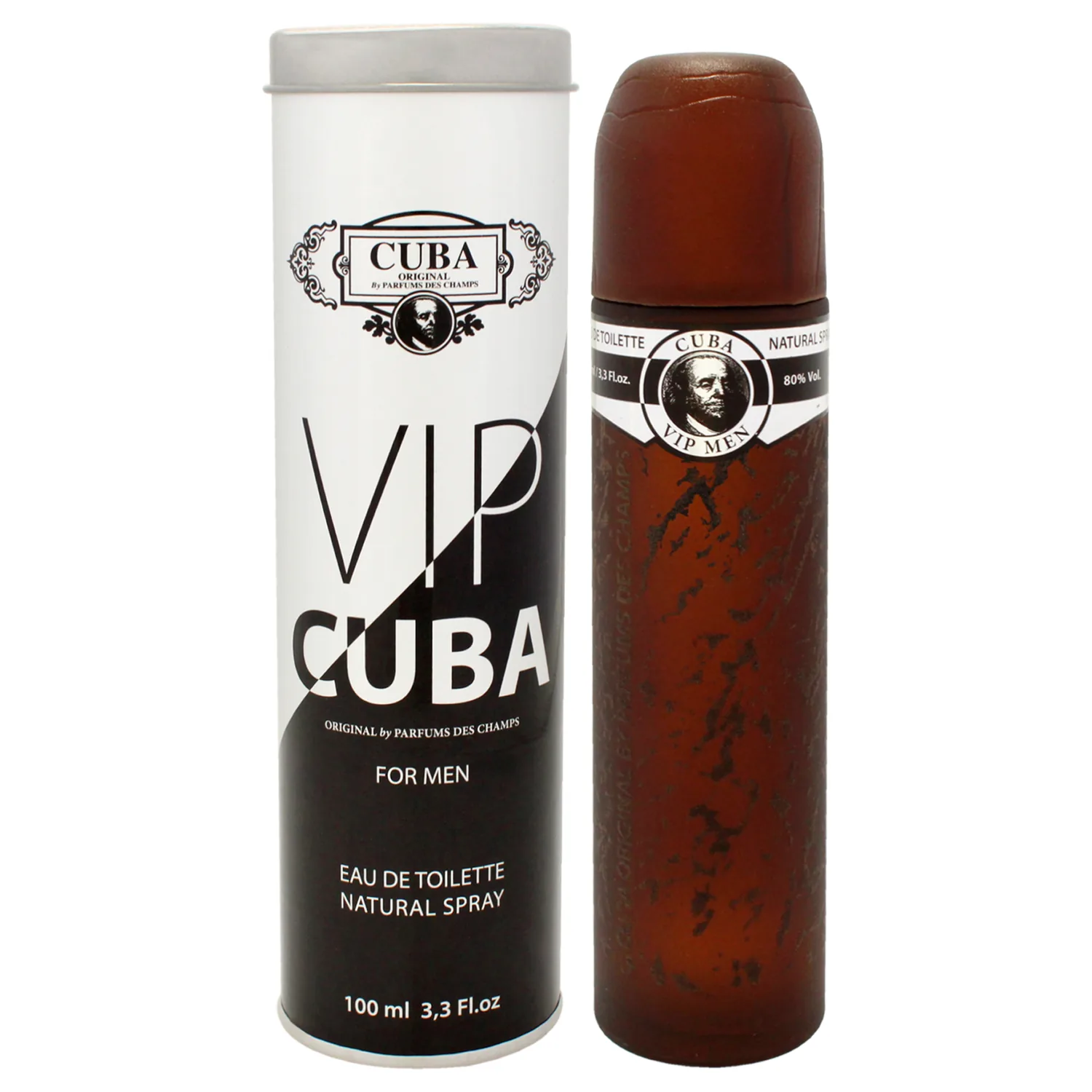 Cuba Edt Spray for Men, Vip, 3.3 Oz, I0087279