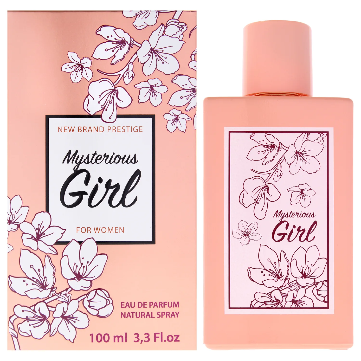 New Brand Mysterious Girl Eau de Parfum 100ml / 3.3 oz for Women