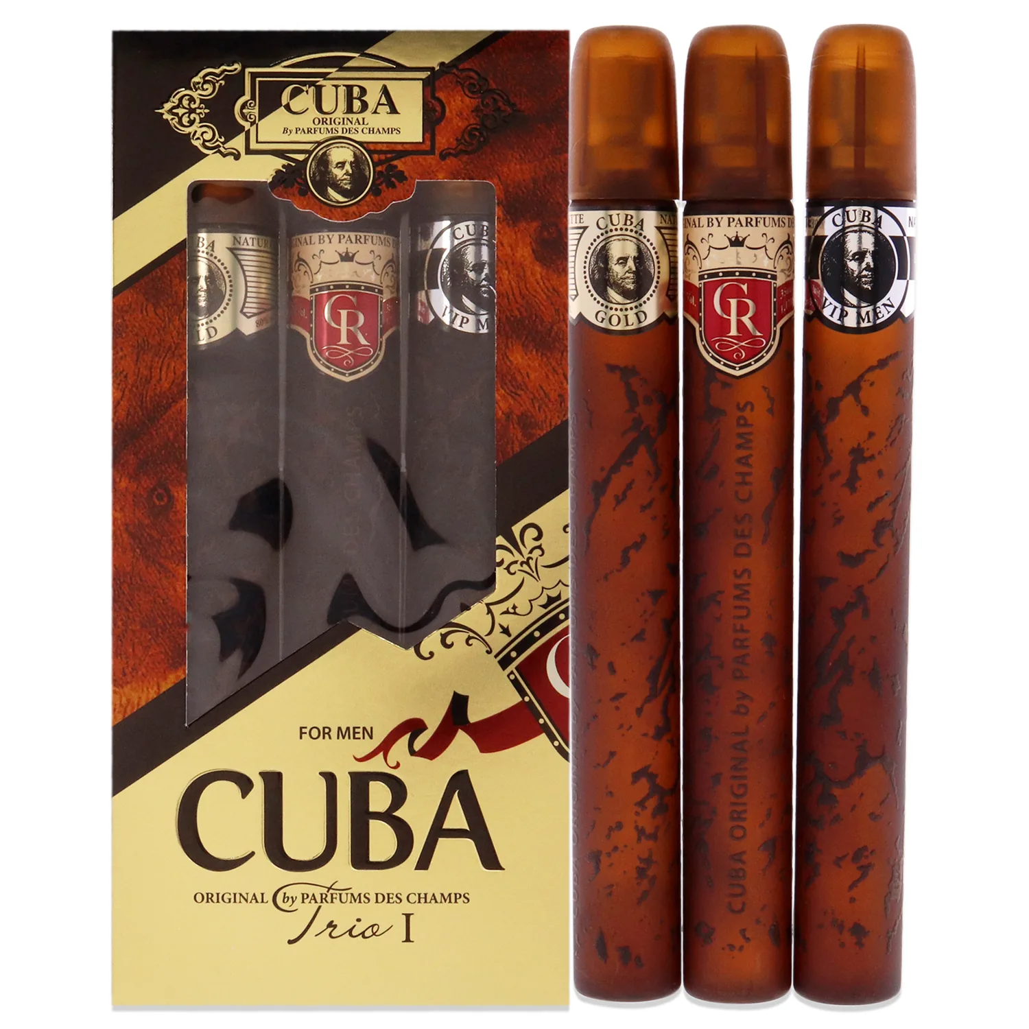 Cuba Trio 1 Gift Set 35ml / 1.17 oz for Men