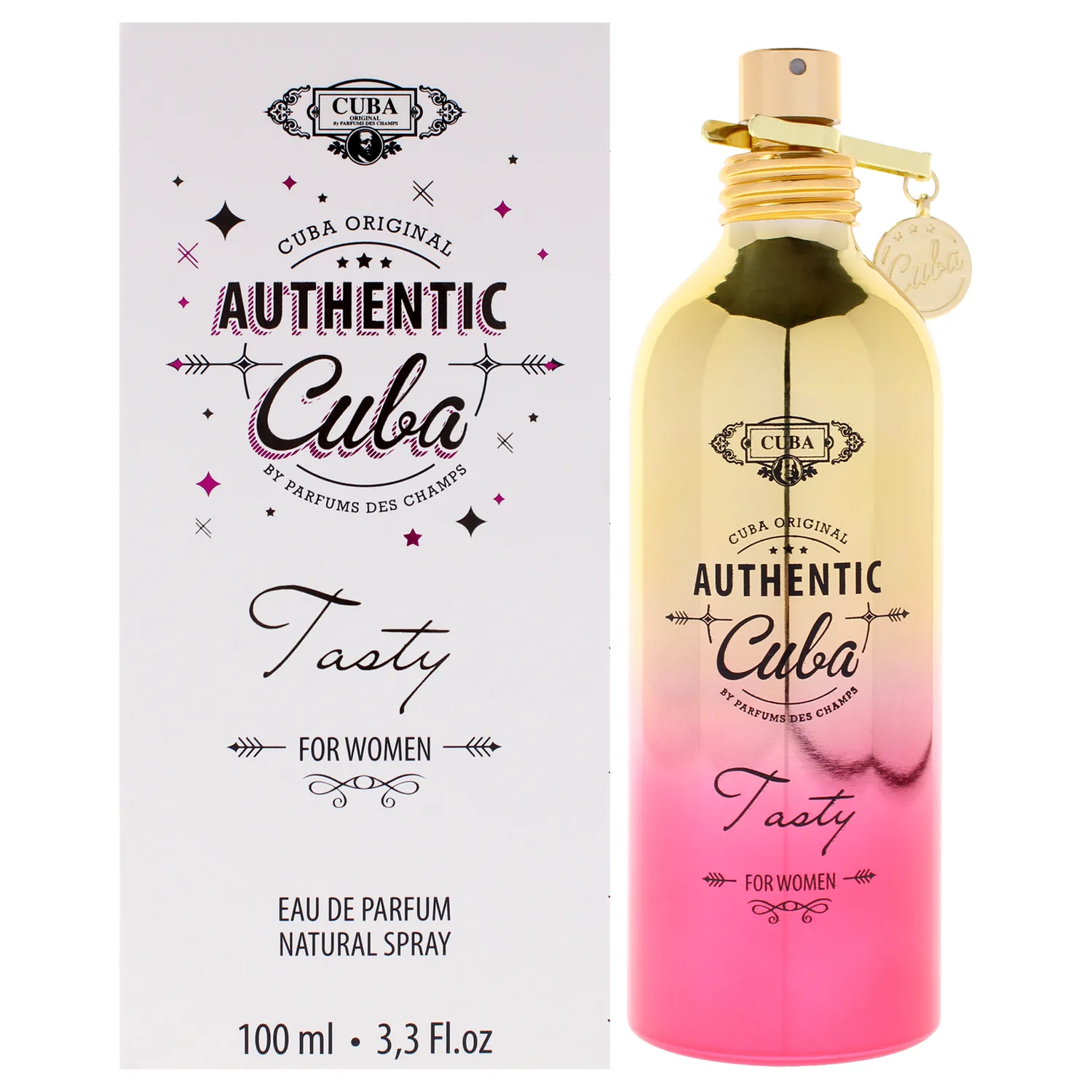 Cuba Cuba Authentic Tasty EDP Spray Women 3.3 oz