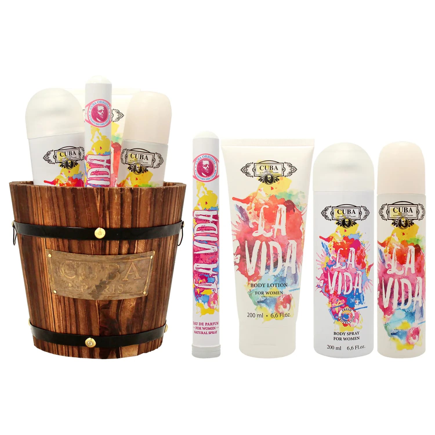 Cuba la Vida Gift Set 195ml / 6.6 oz for Women
