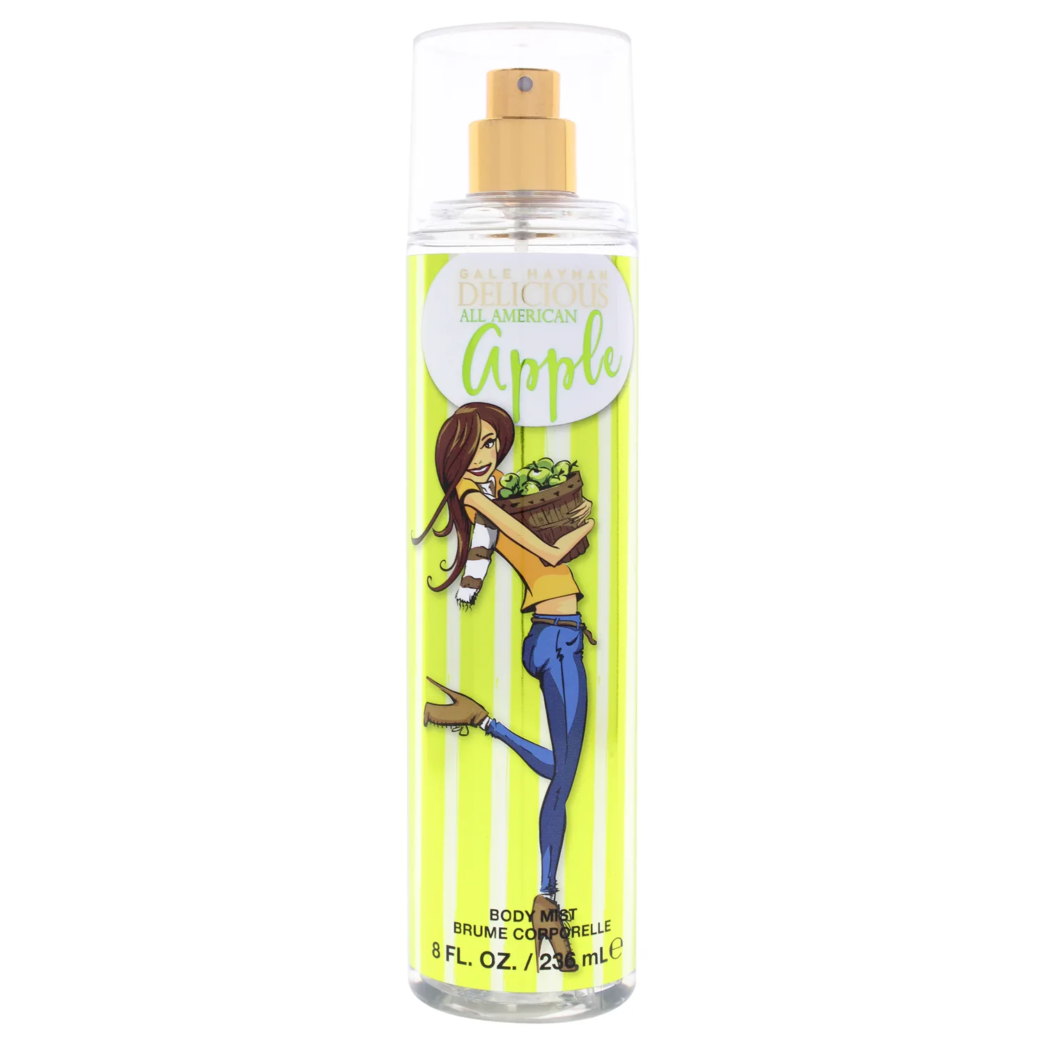 Gale Hayman Delicious All American Apple Women Body Mist 8 oz,I0112040
