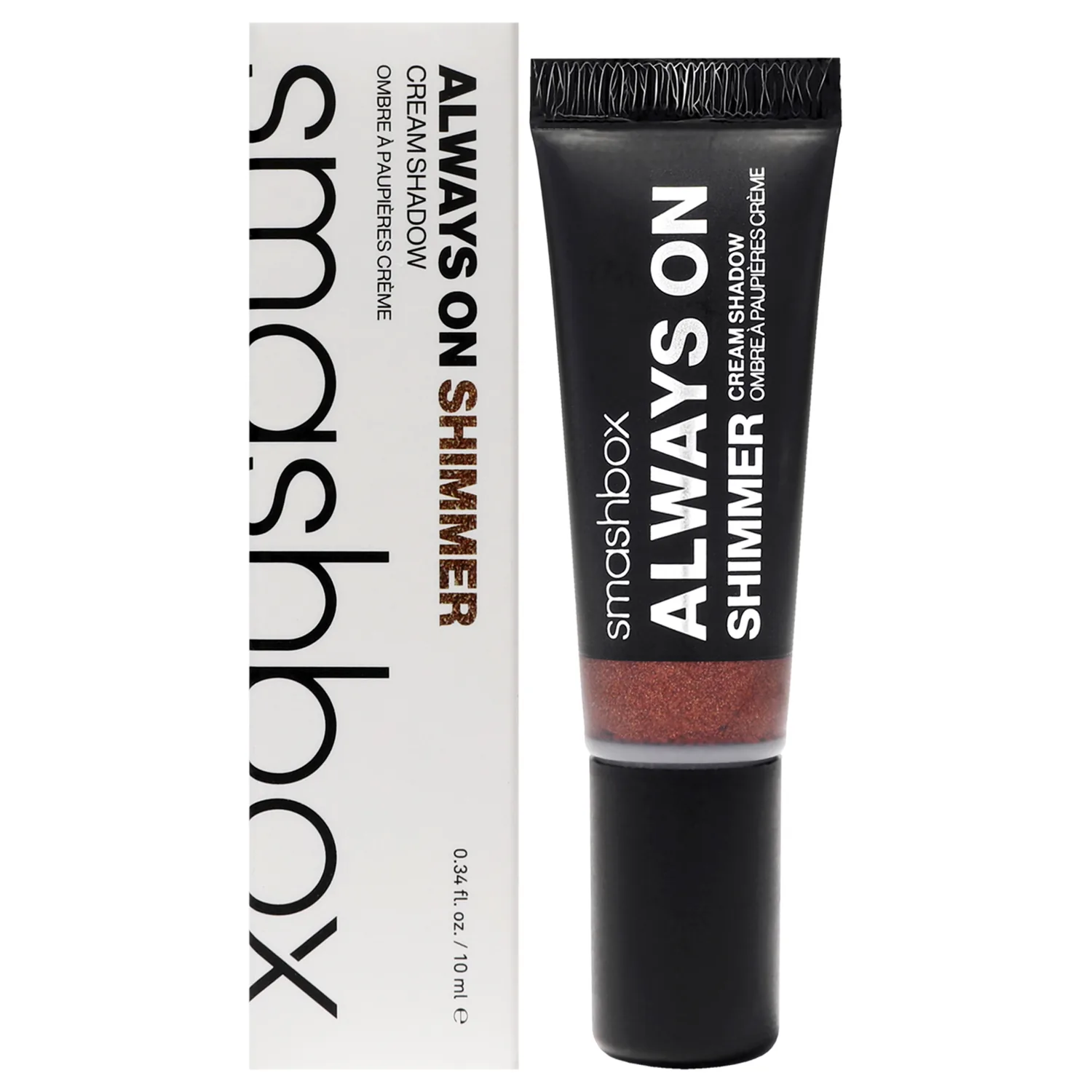 Smashbox Always On Shimmer - Bronze Cream Eye Shadow 0.34 oz