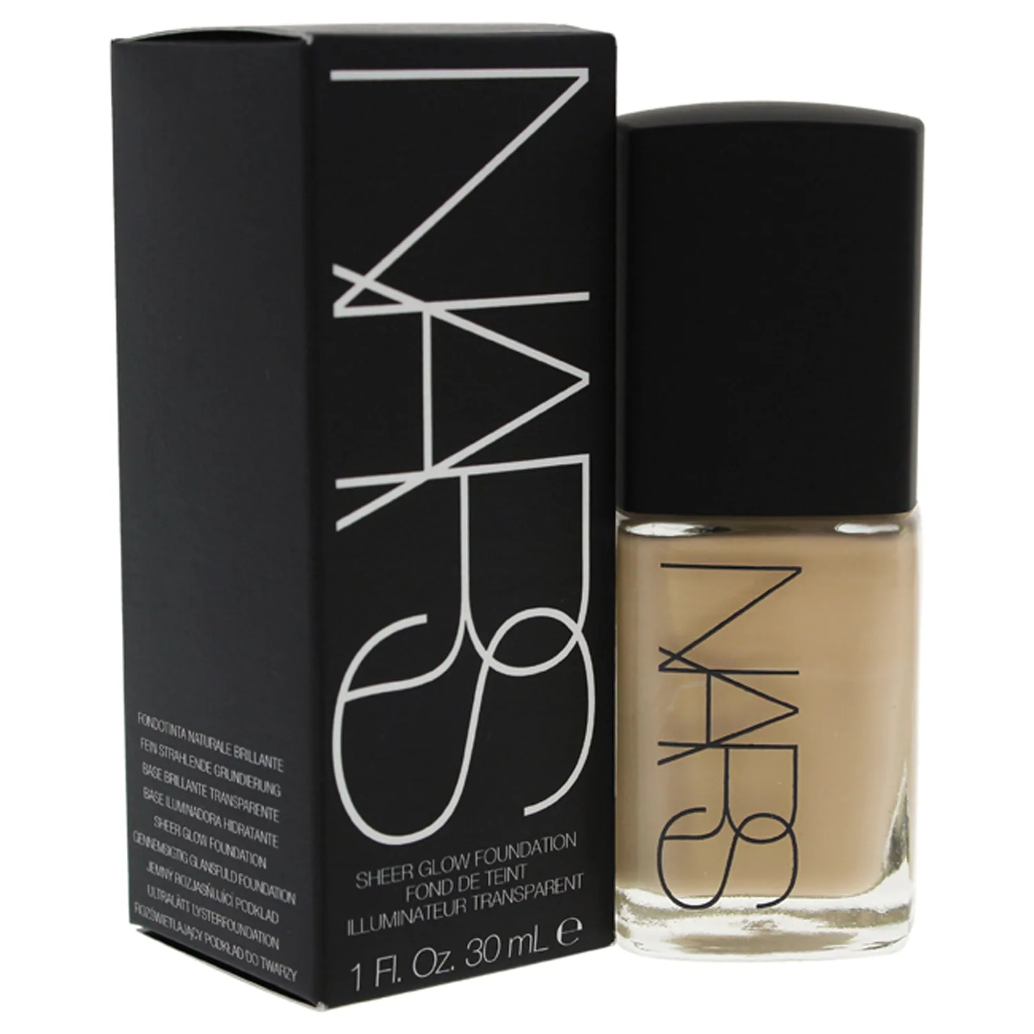 NARS Sheer Glow Foundation - L3 Gobi Light 1 oz