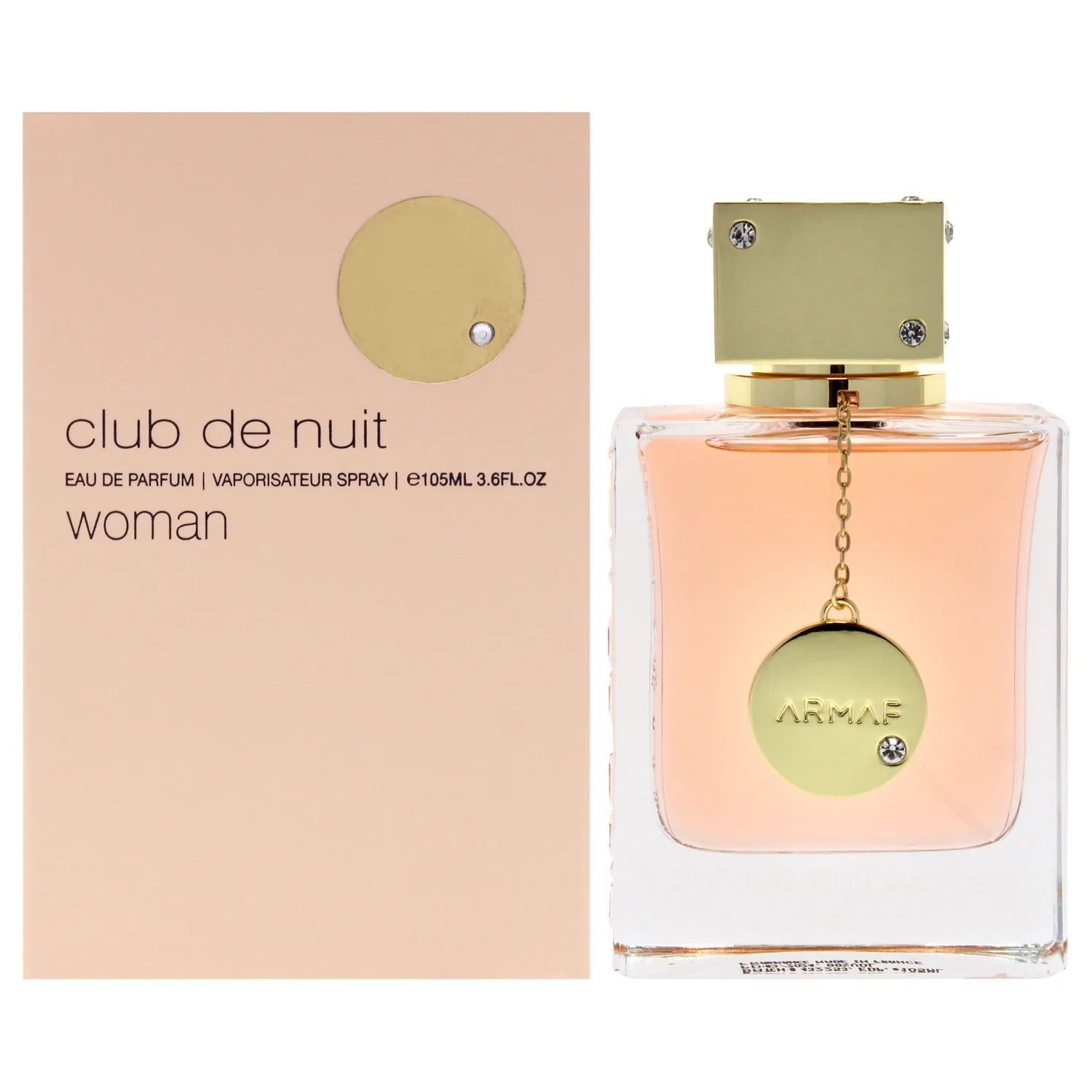 Armaf Club De Nuit for Women Eau de Parfum Spray, 3.6 Ounce