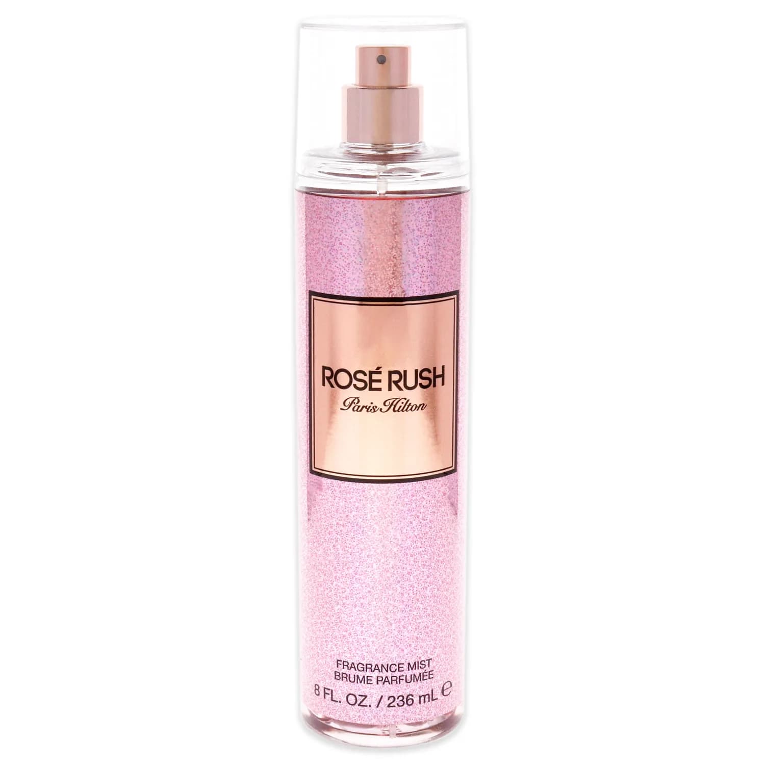 Paris Hilton Rose Rush Body Spray for Women | Floral and Fruity Fragrance | Notes of Rose Petals, Papaya and Amber | Feminine, Flirty and Long-Lasting | 8 Oz