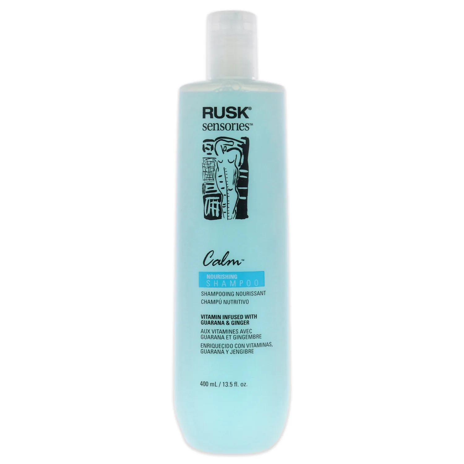 Rusk Sensories Calm Guarana and Ginger Shampoo 399ml / 13.5 oz