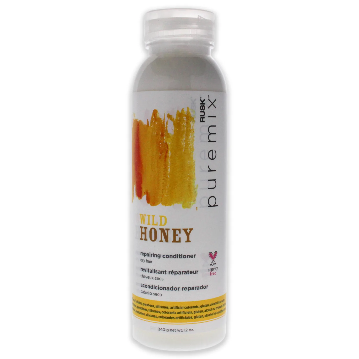 Rusk Puremix Wild Honey Repairing Conditioner - Dry Hair Unisex 12 oz