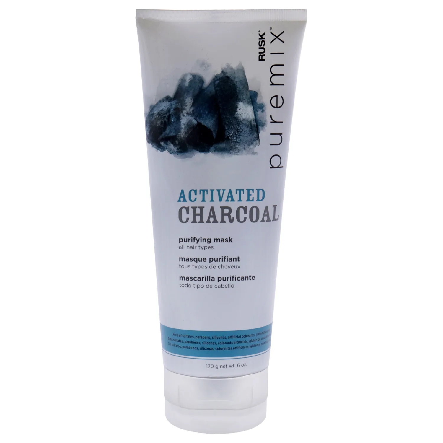 Rusk Puremix Activated Charcoal Purifying Mask 6 oz
