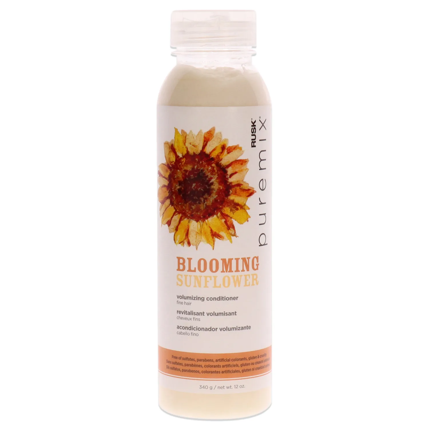 Rusk Puremix Blooming Sunflower Volumizing Conditioner 355ml / 12 oz