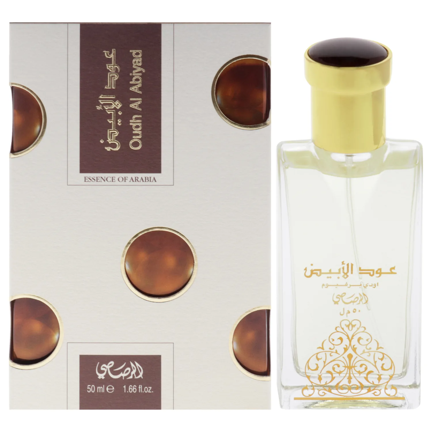 Rasasi Oudh Al Abiyad Eau de Parfum 50ml / 1.7 oz for Unisex