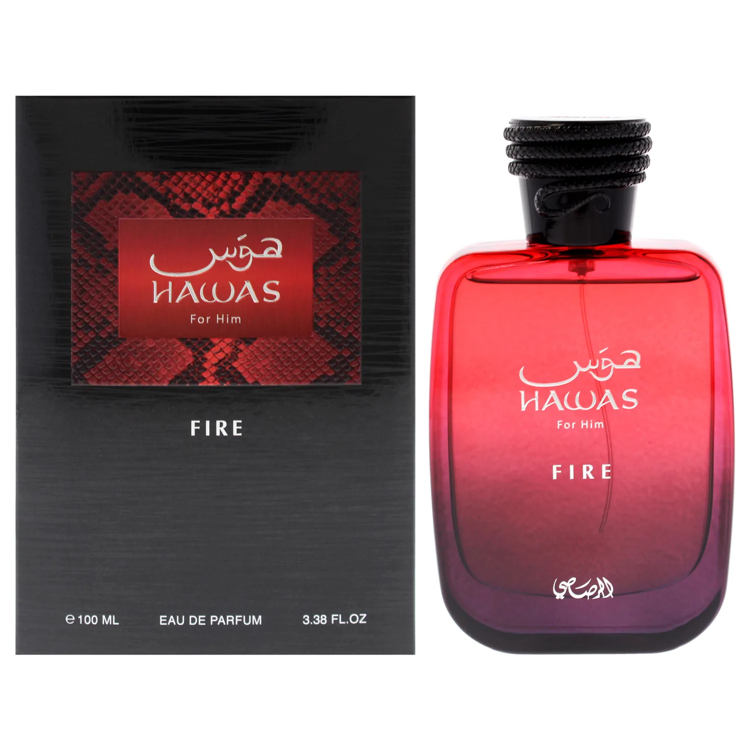 Rasasi Hawas Fire Eau de Parfum 100ml / 3.38 oz for Men