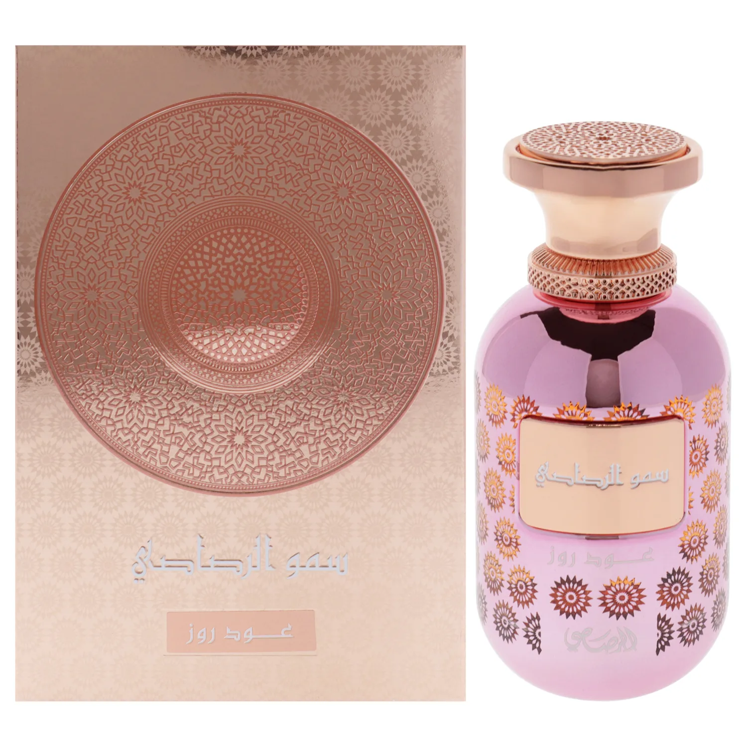 Rasasi Somow Al Lamaan Collection Oud Rose Eau de Parfum 100ml / 3.38 oz for Women