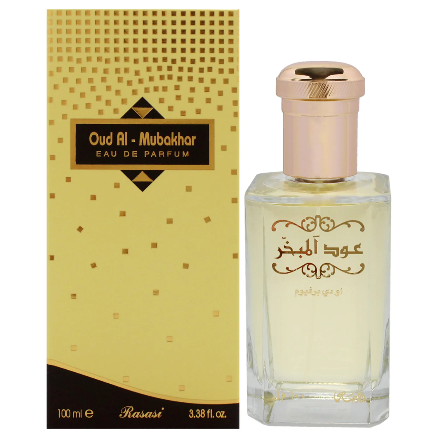 Rasasi Oud Al Mubakhar Eau de Parfum 100ml / 3.38 oz for Men