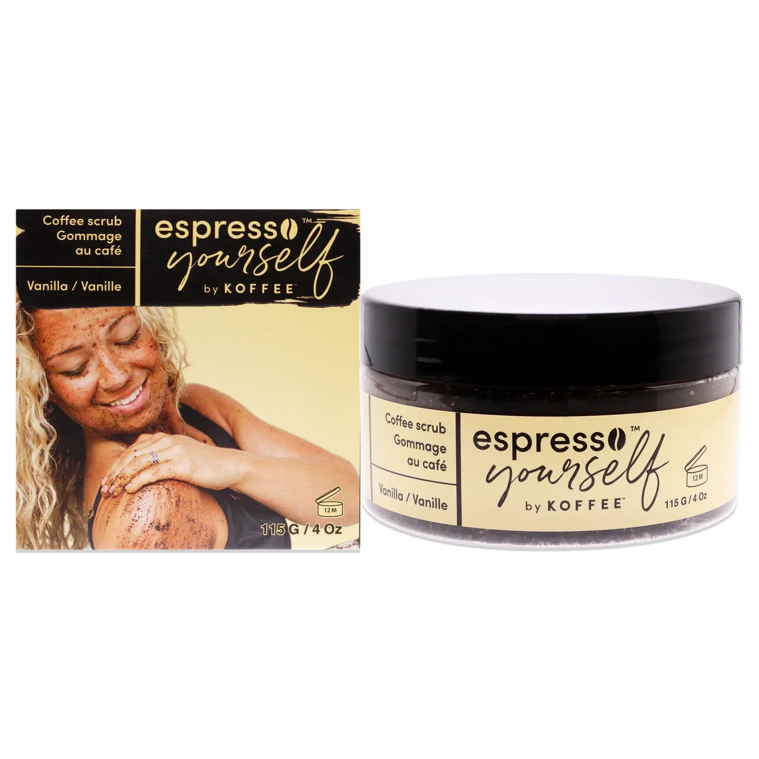 Koffee Beauty Coffee Scrub - Vanilla 118ml / 4 oz