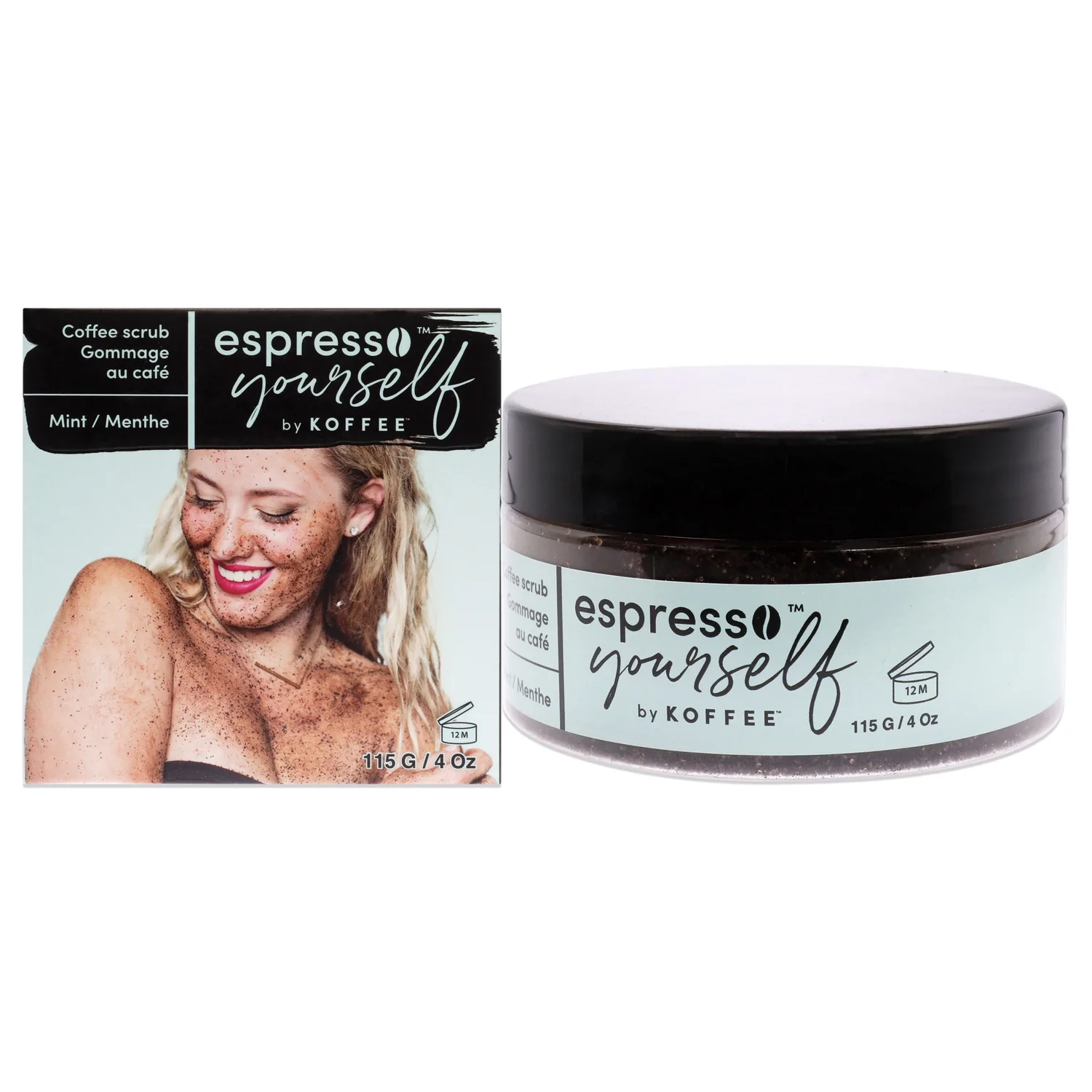Koffee Beauty Mint Coffee Scrub 118ml / 4 oz