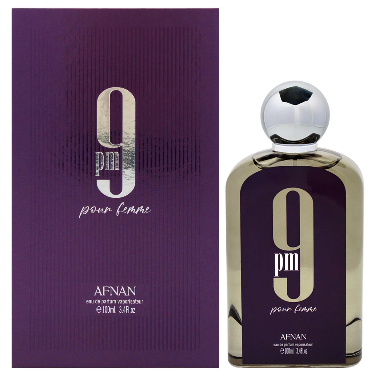 Afnan 9 PM Eau de Parfum 100ml / 3.4 oz for Women