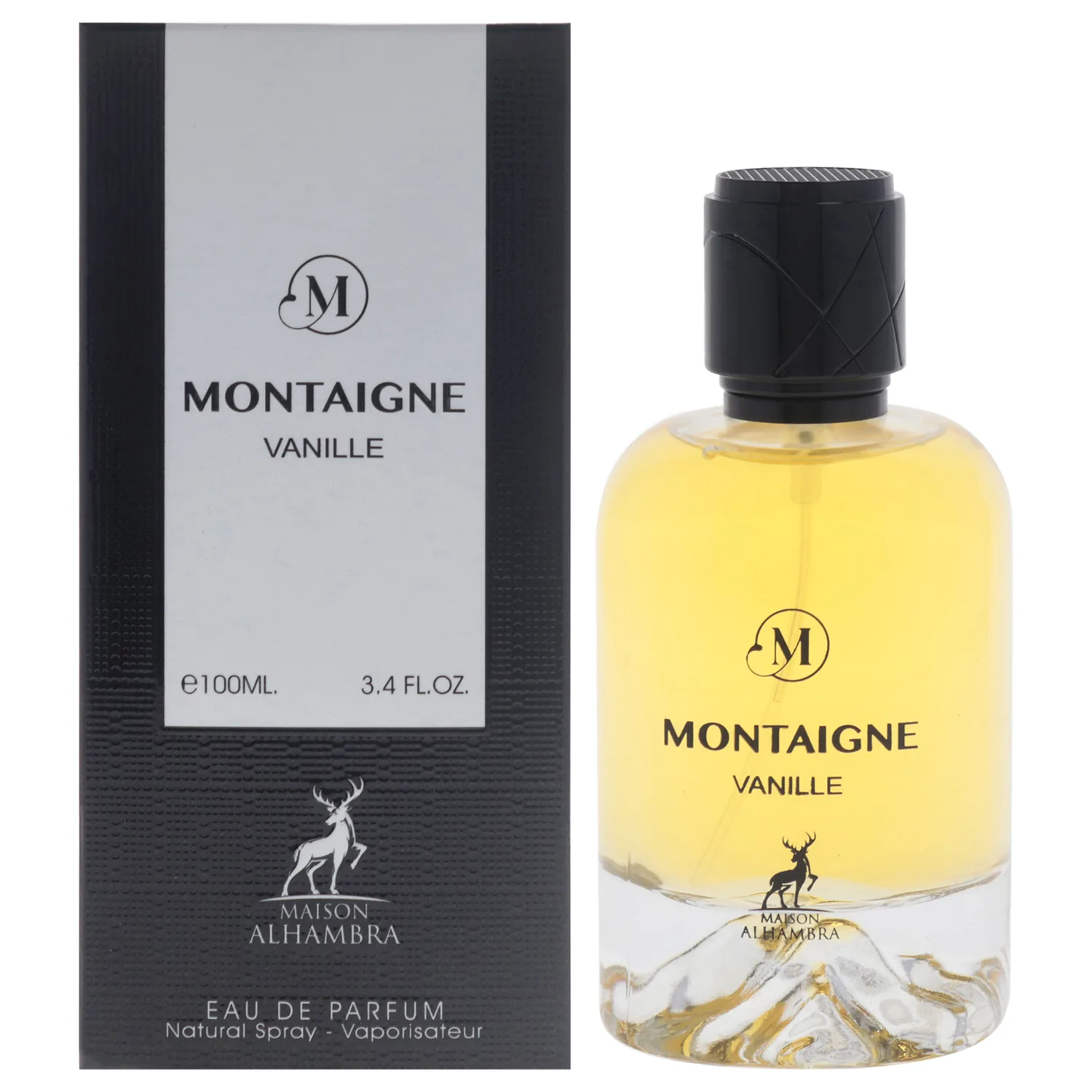 Maison Alhambra Montaigne Vanille Eau de Parfum 100ml / 3.4 oz for Unisex