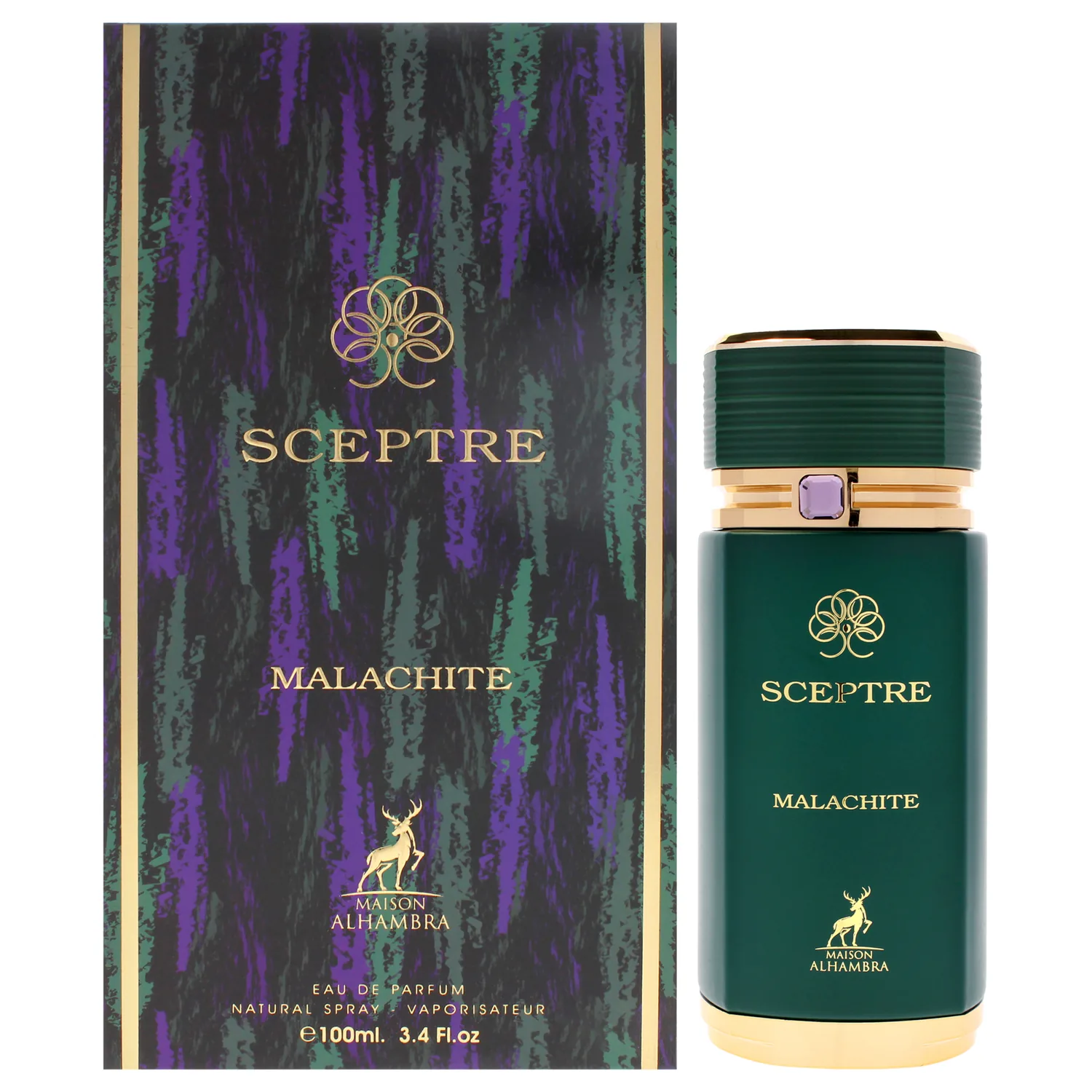Maison Alhambra Sceptre Malachite Eau de Parfum 100ml / 3.4 oz for Unisex