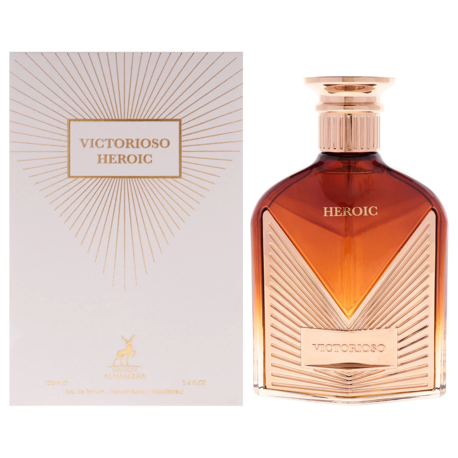 Maison Alhambra Victorioso Heroic Eau de Parfum 100ml / 3.4 oz for Men
