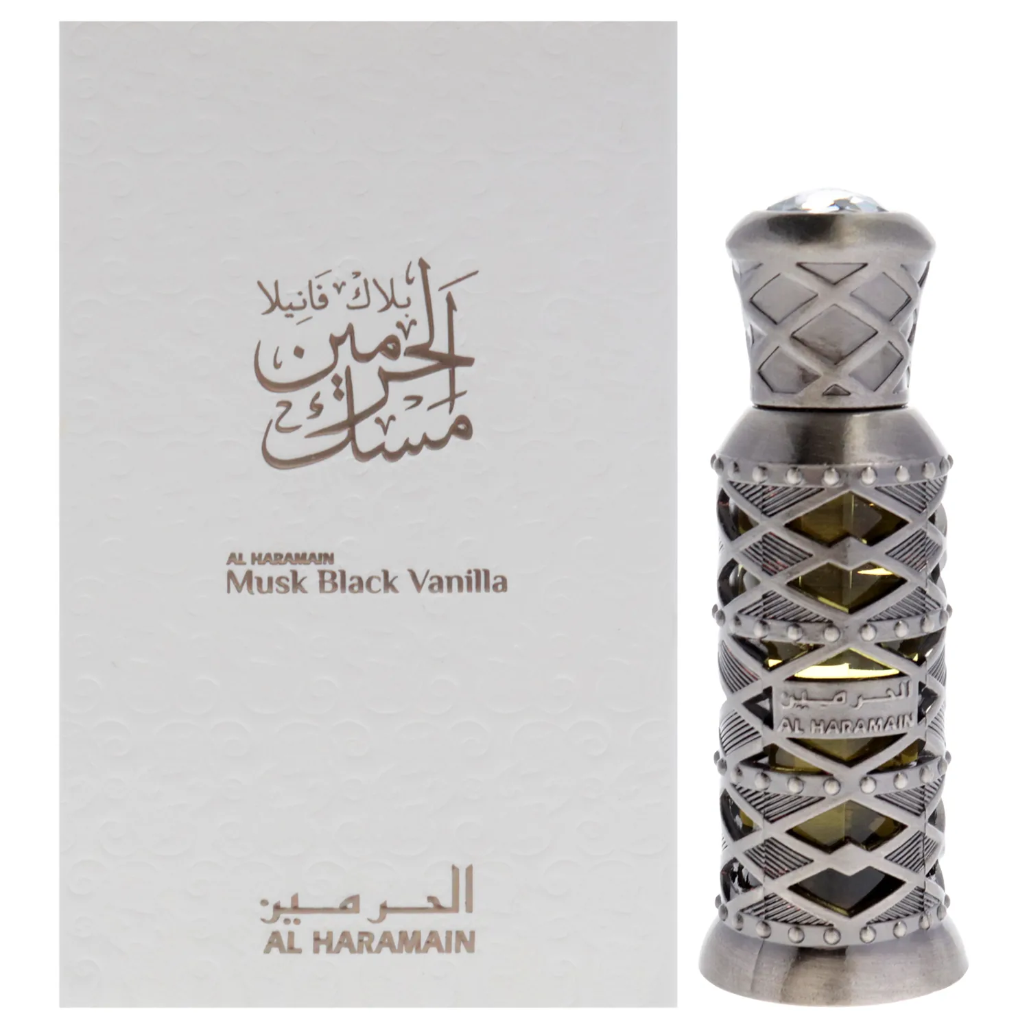 Al Haramain Musk Black Vanilla Concentrated Perfume Oil 12ml / 0.4 oz for Unisex