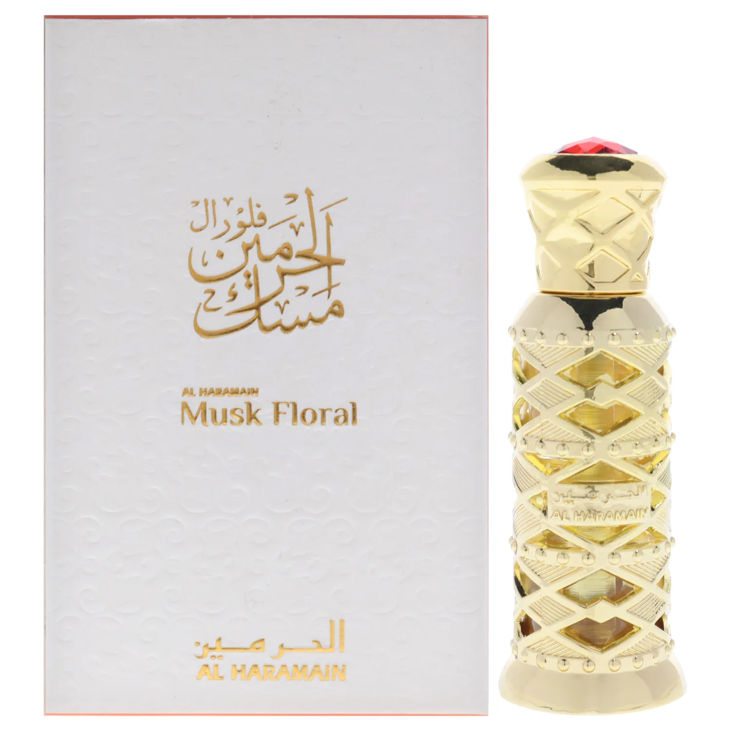 Al Haramain Musk Floral Concentrated Perfume Oil 12ml / 0.4 oz for Unisex