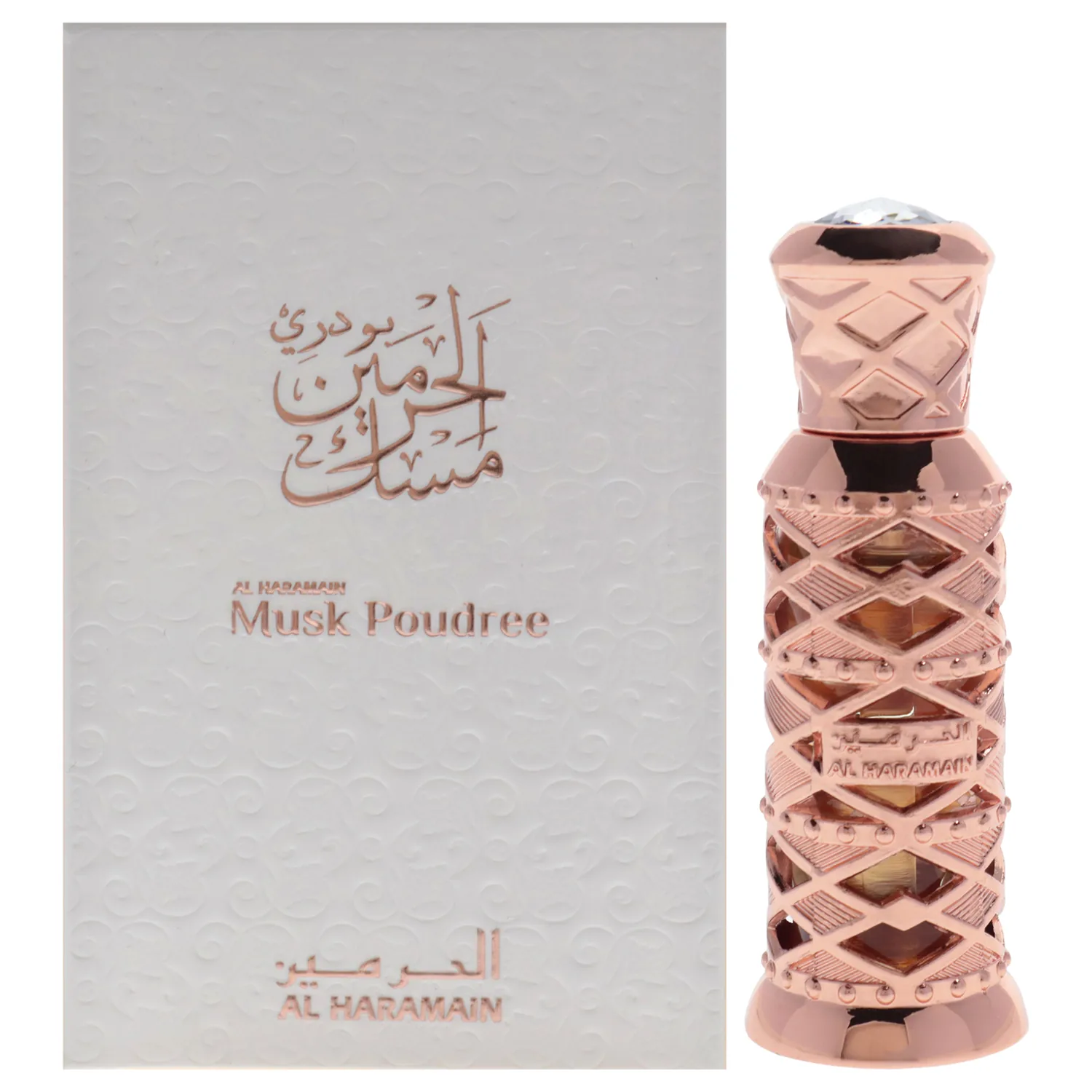 Al Haramain Musk Poudree Parfum Oil 11ml / 0.37 oz for Unisex