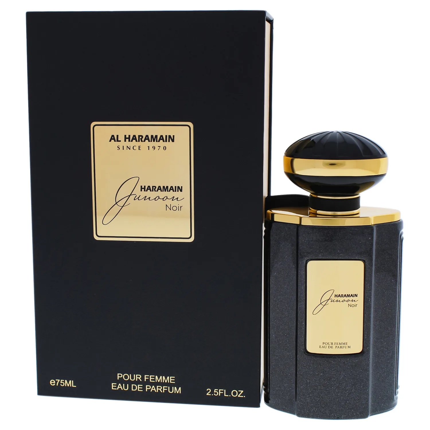 Al Haramain Junoon Noir EDP 2.5 oz 75 ml Women