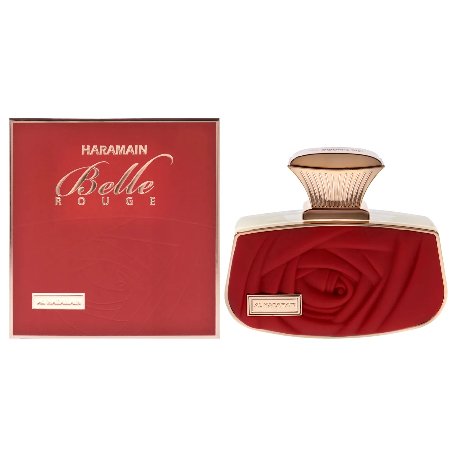 Al Haramain Belle Rouge - Arabian Perfume for Women - Long Lasting Floral Fragrance with Notes of Orange, Lavender, Jasmine, Vanilla, Sandalwood, Musk - Arabic Eau de Parfum - 2.5 oz EDP Spray