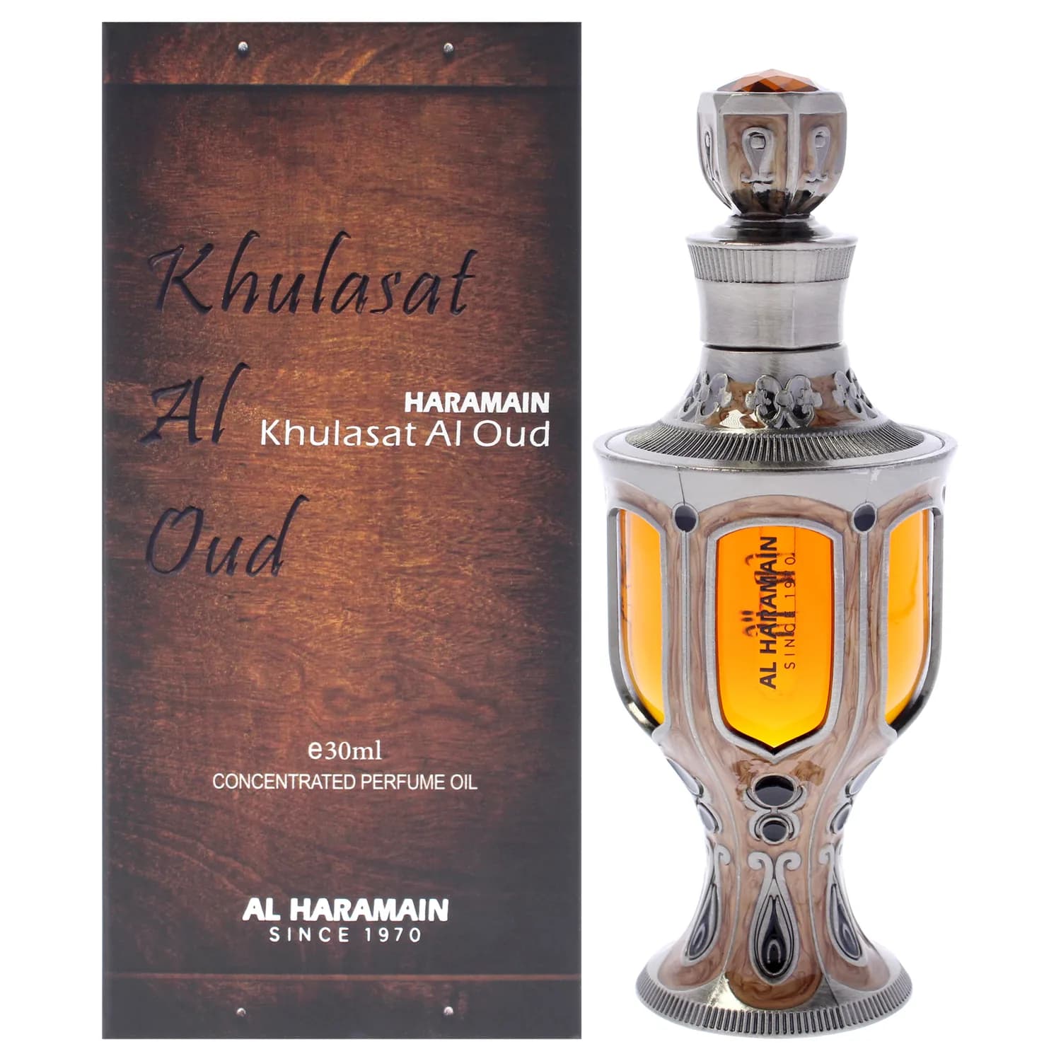 Al Haramain Khulasat Al Oud Perfume Oil 30ml / 1.01 oz for Unisex