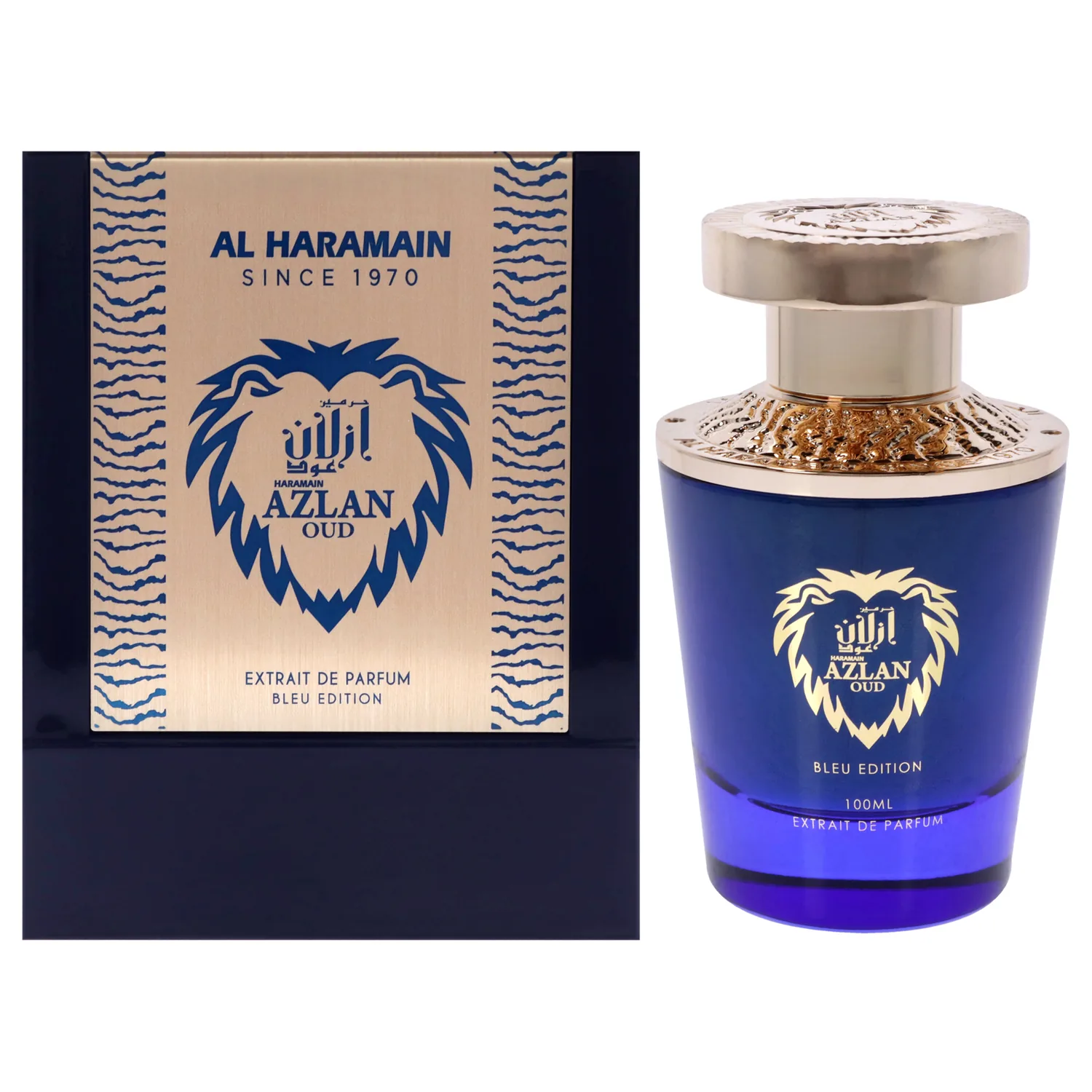 Al Haramain Azlan Oud Bleu Eau de Parfum 98ml / 3.33 oz for Men