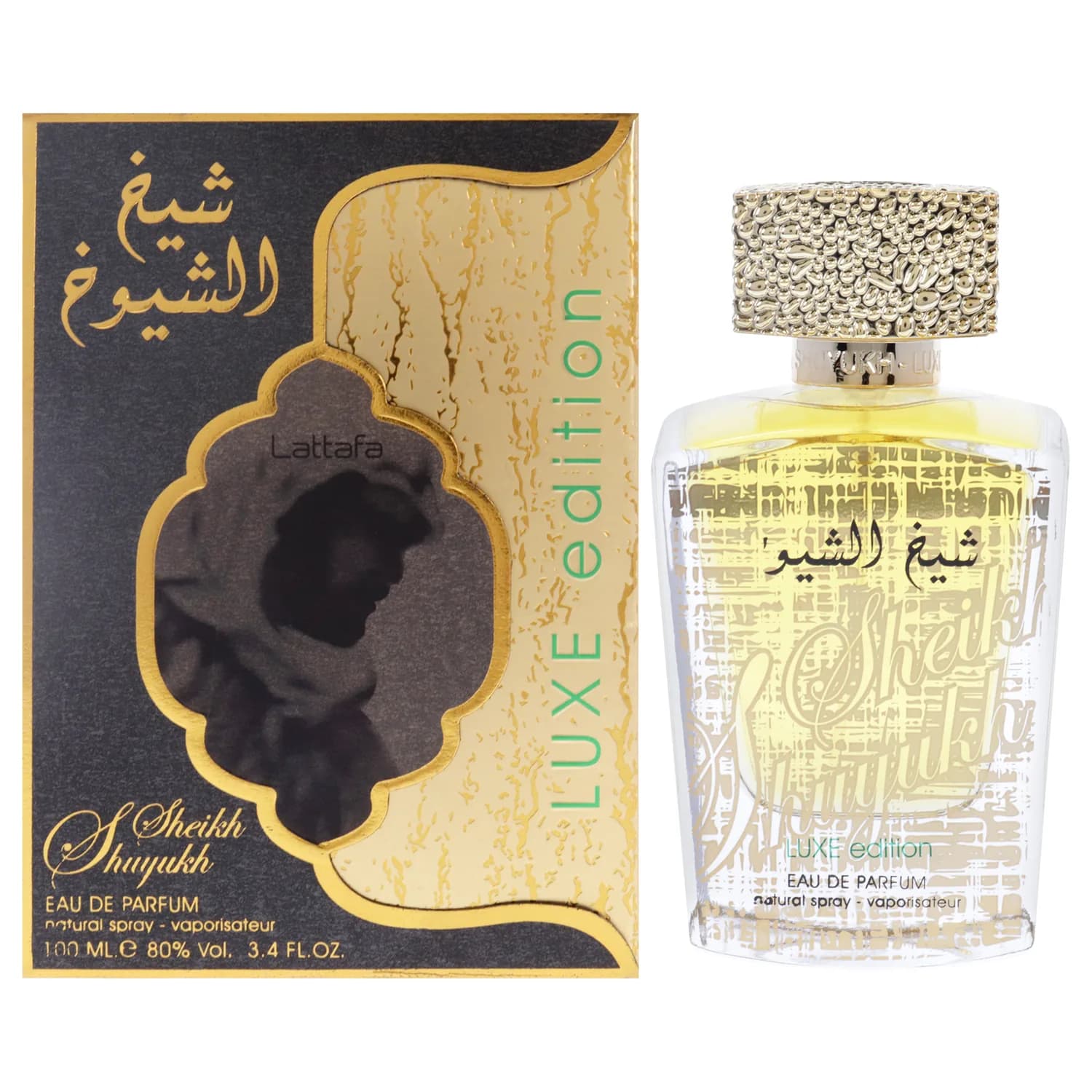 Lattafa Sheikh Al Shuyuk Luxe Edition for Women - 3.4 oz EDP Spray