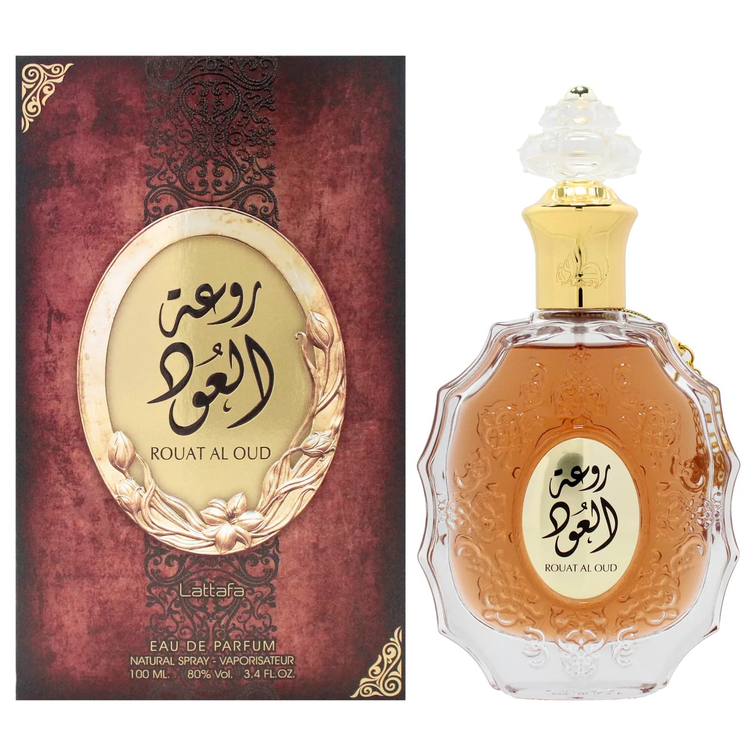 Lattafa Rouat Al Oud Eau de Parfum 100ml / 3.4 oz for Unisex