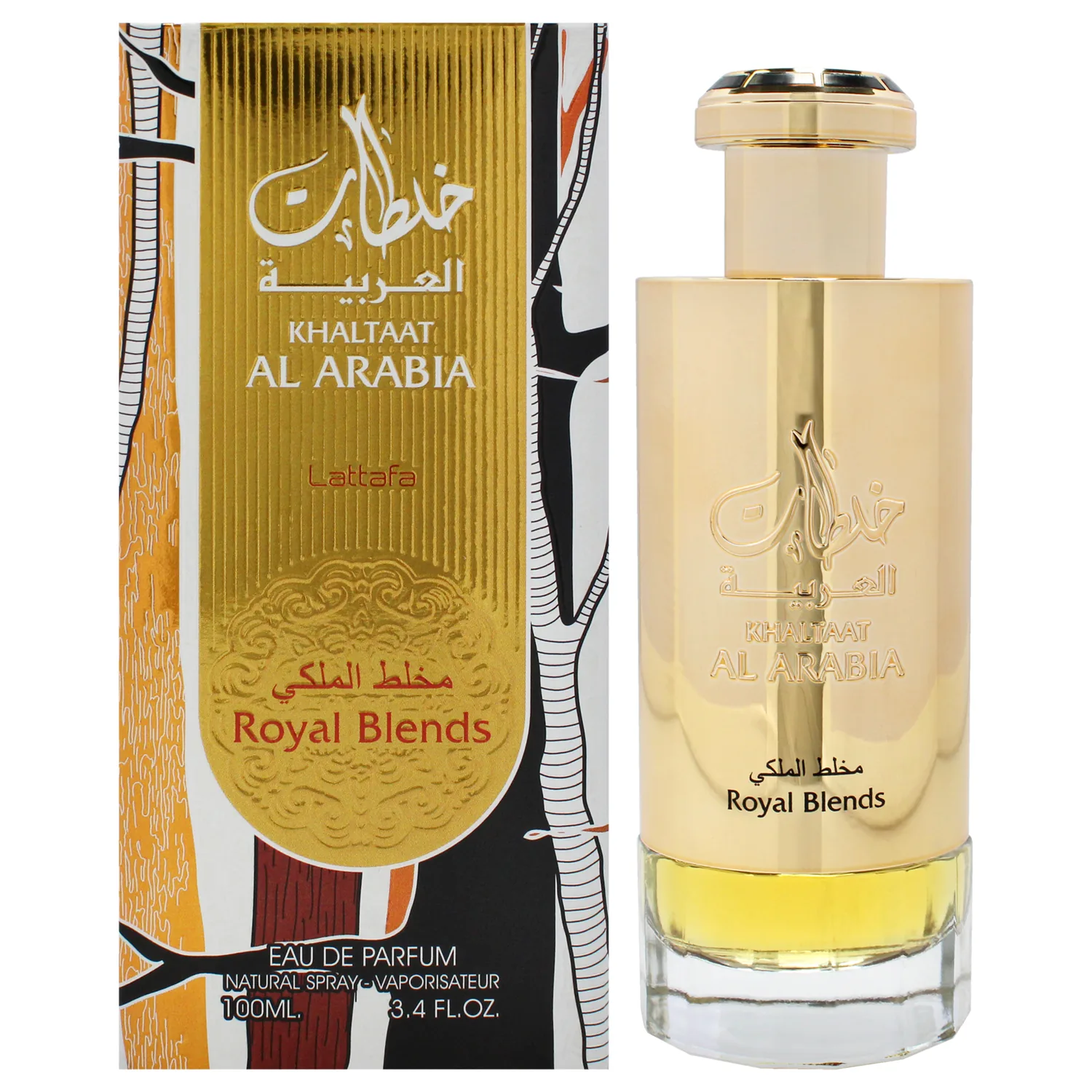 Lattafa Khamrah Qahwa Eau de Parfum 100ml / 3.4 oz for Unisex