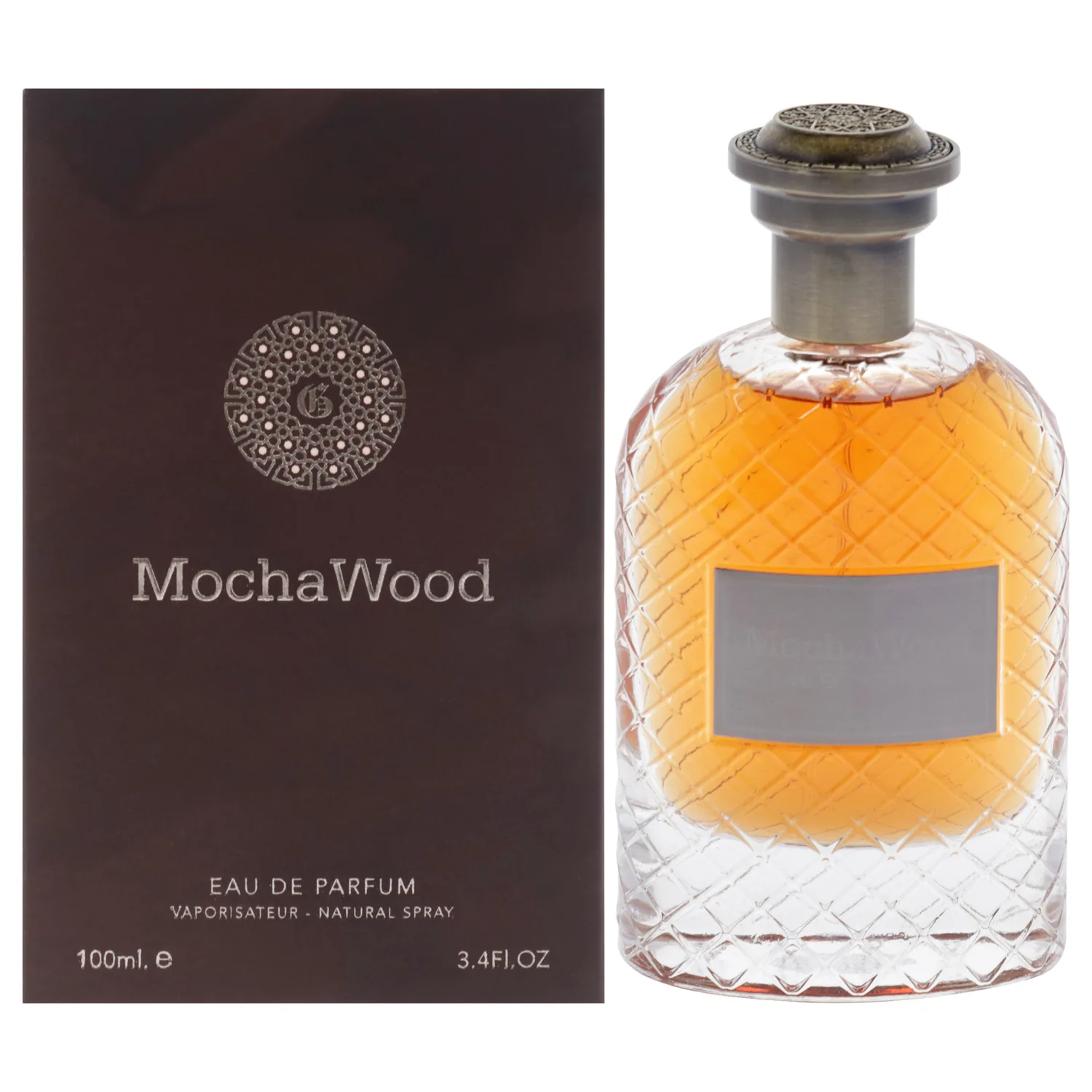 Fragrance World Mocha Wood Eau de Parfum 100ml / 3.4 oz for Unisex