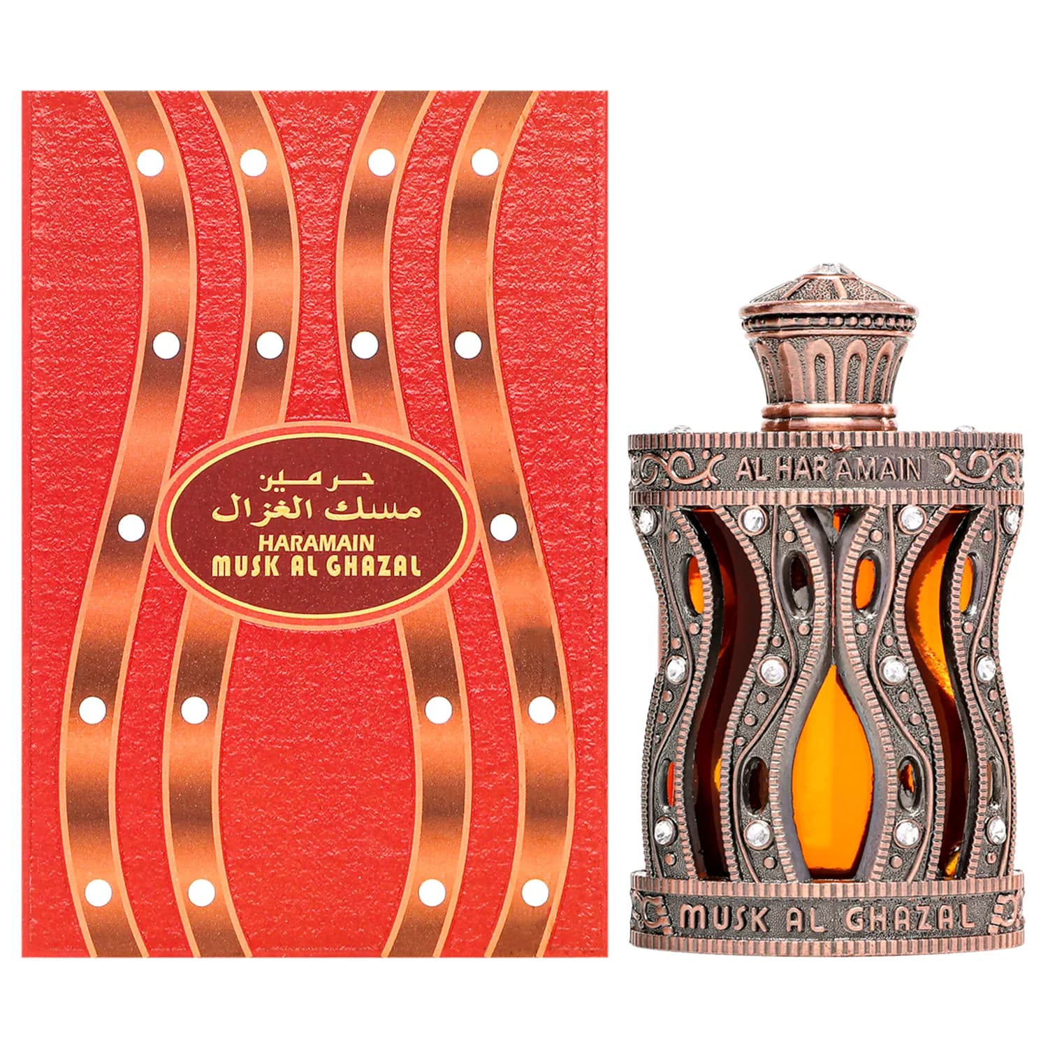 Al Haramain Musk Al Ghazal Concentrated Perfume Oil 30ml / 1.01 oz for Unisex